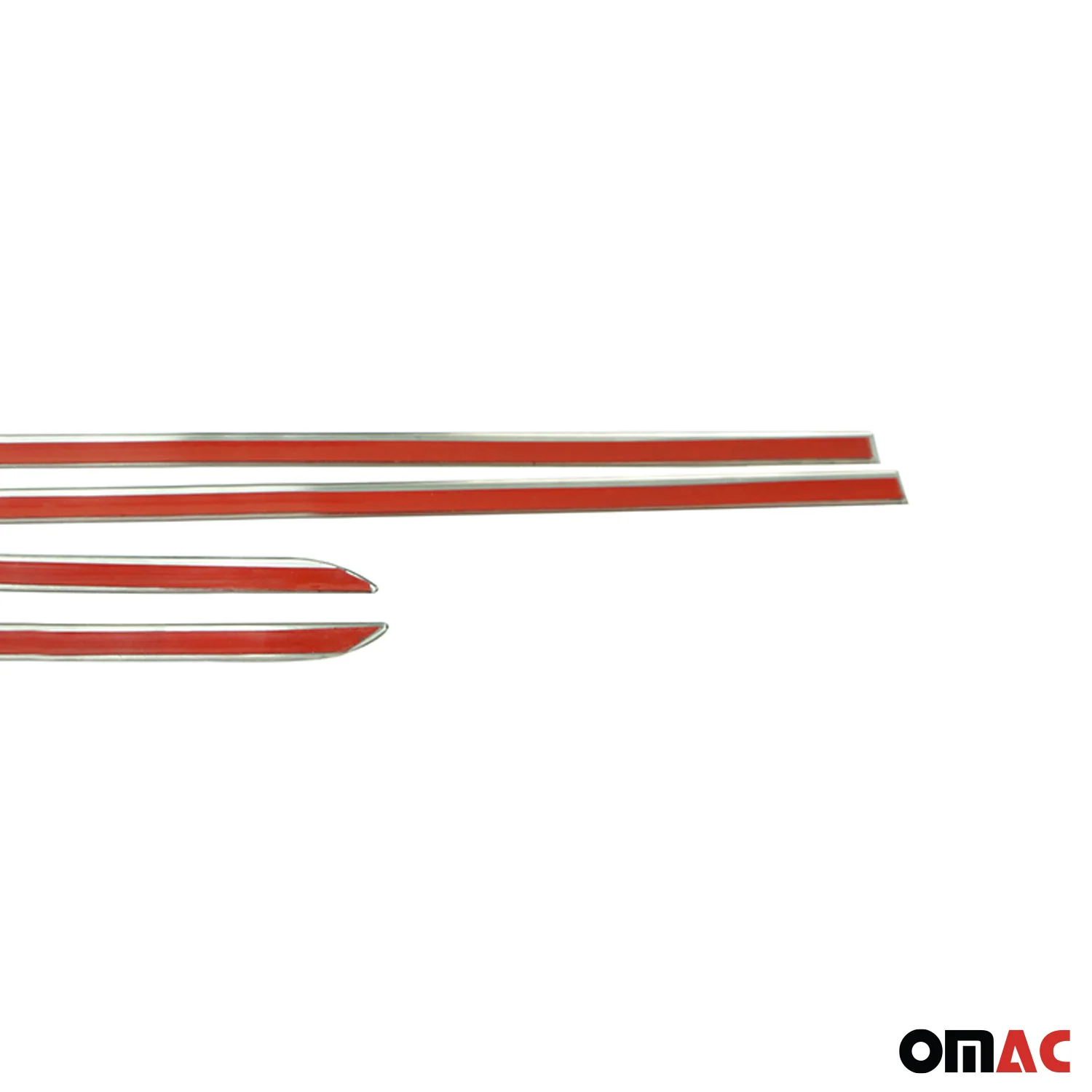 2014-2019 Smart Forfour Side Door Molding Trim Skirt Garnish Stainless Steel Silver 4Pcs - Image 10