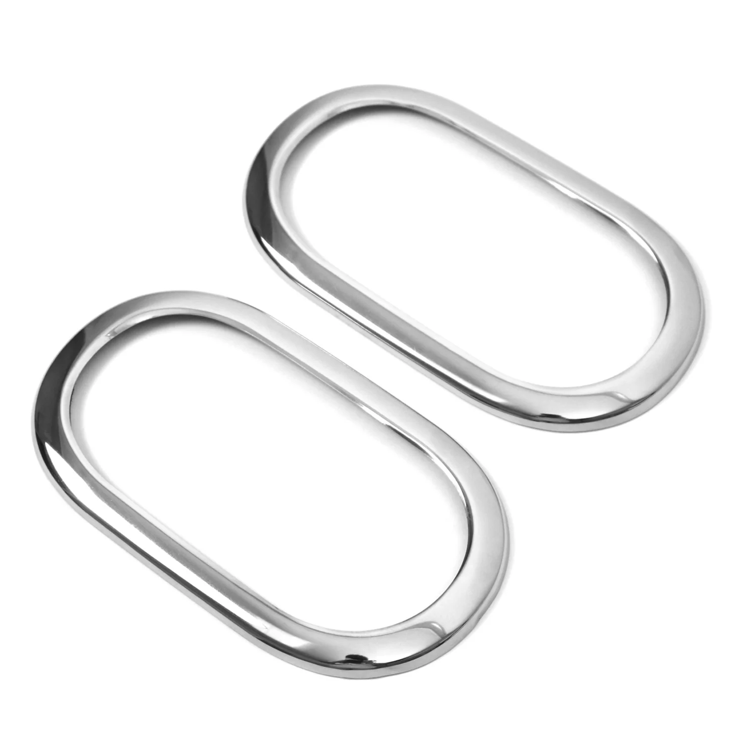 2016-2019 Smart ForTwo Car Door Handle Cover Protector Stainless Steel Chrome 2 Pcs - Image 7