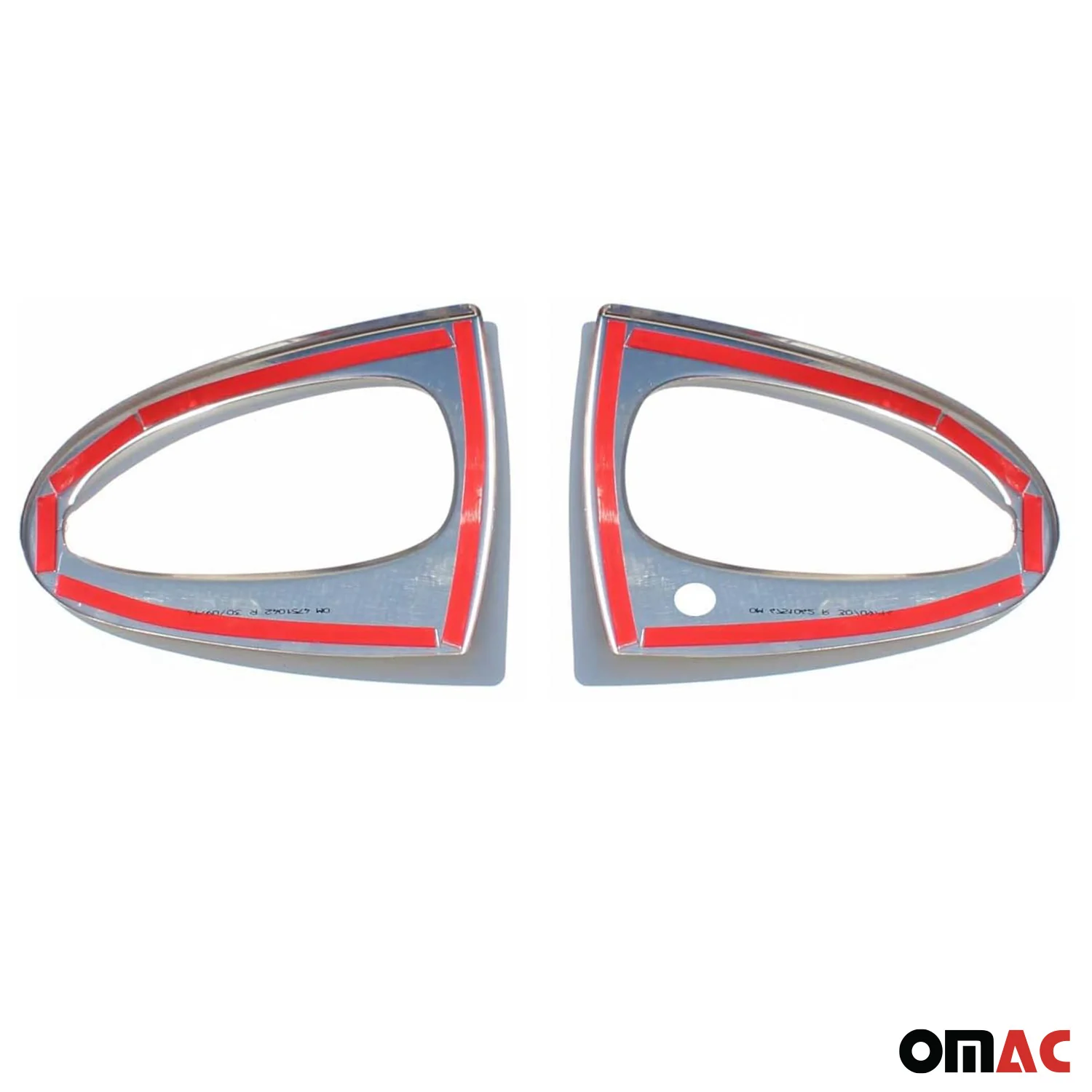 2007-2015 Smart ForTwo Car Door Handle Cover Protector Stainless Steel Chrome 2 Pcs - Image 3