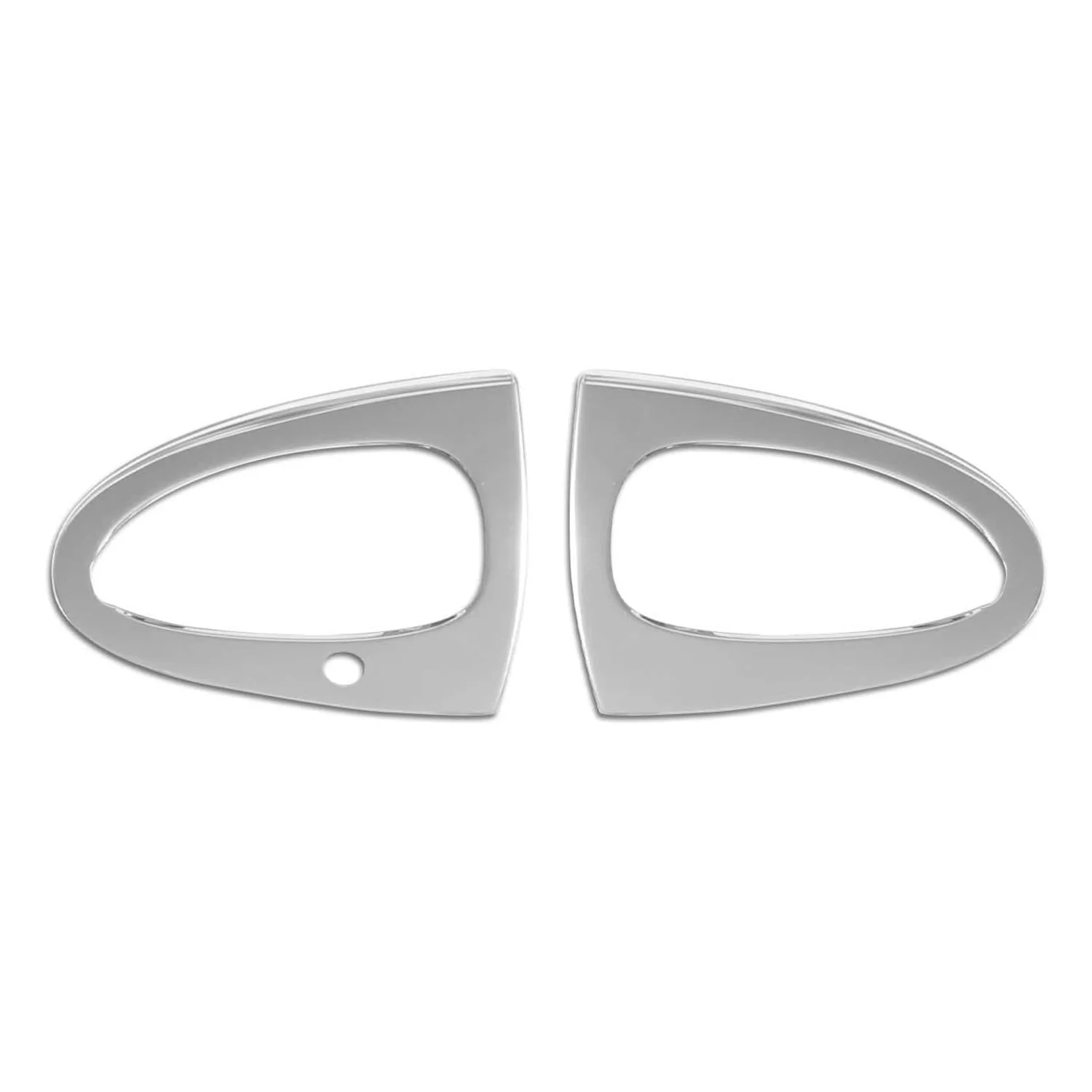 2007-2015 Smart ForTwo Car Door Handle Cover Protector Stainless Steel Chrome 2 Pcs - Image 5