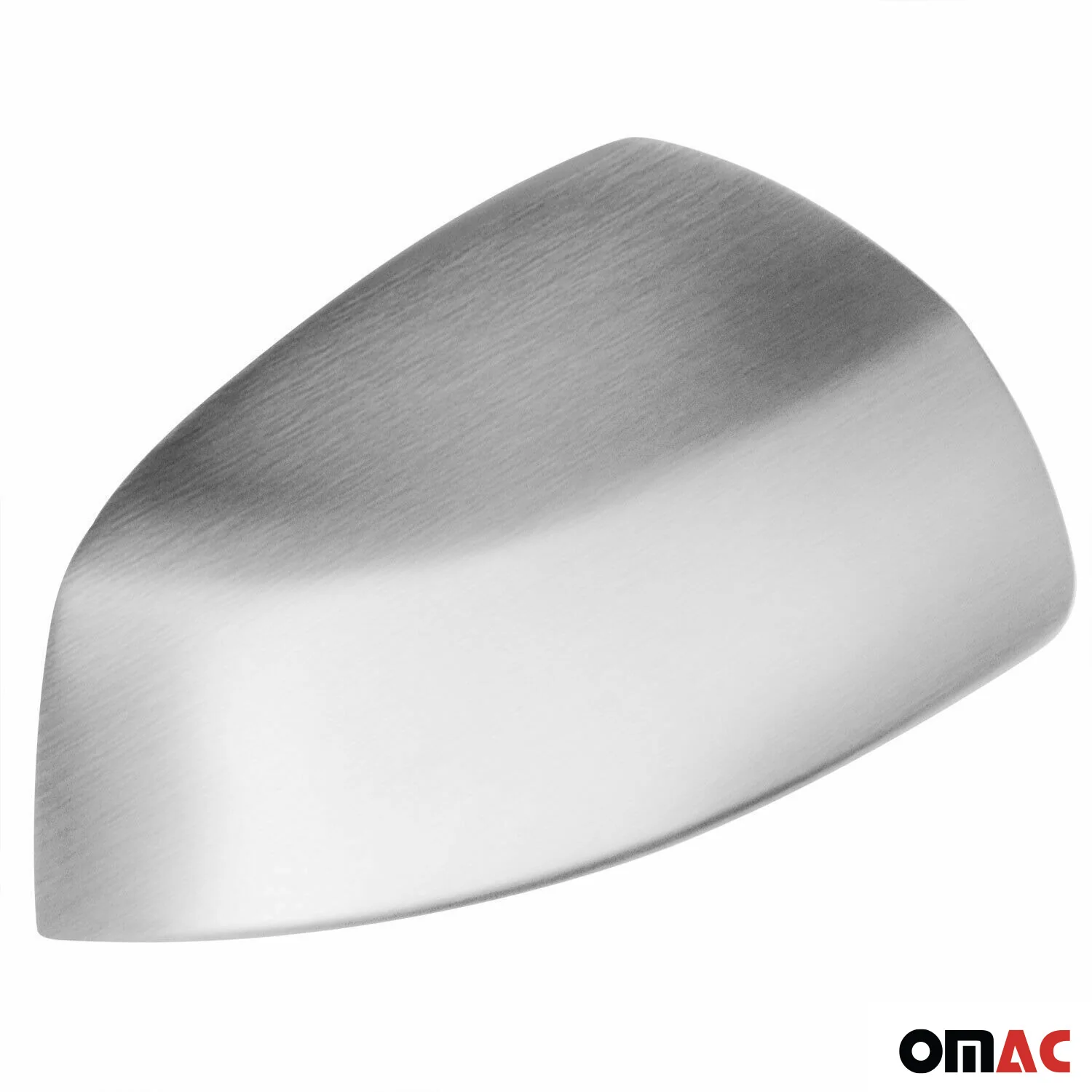 2007-2015 Smart ForTwo Side Mirror Cover Caps Brushed Stainless Steel Silver 2 Pcs - Image 8