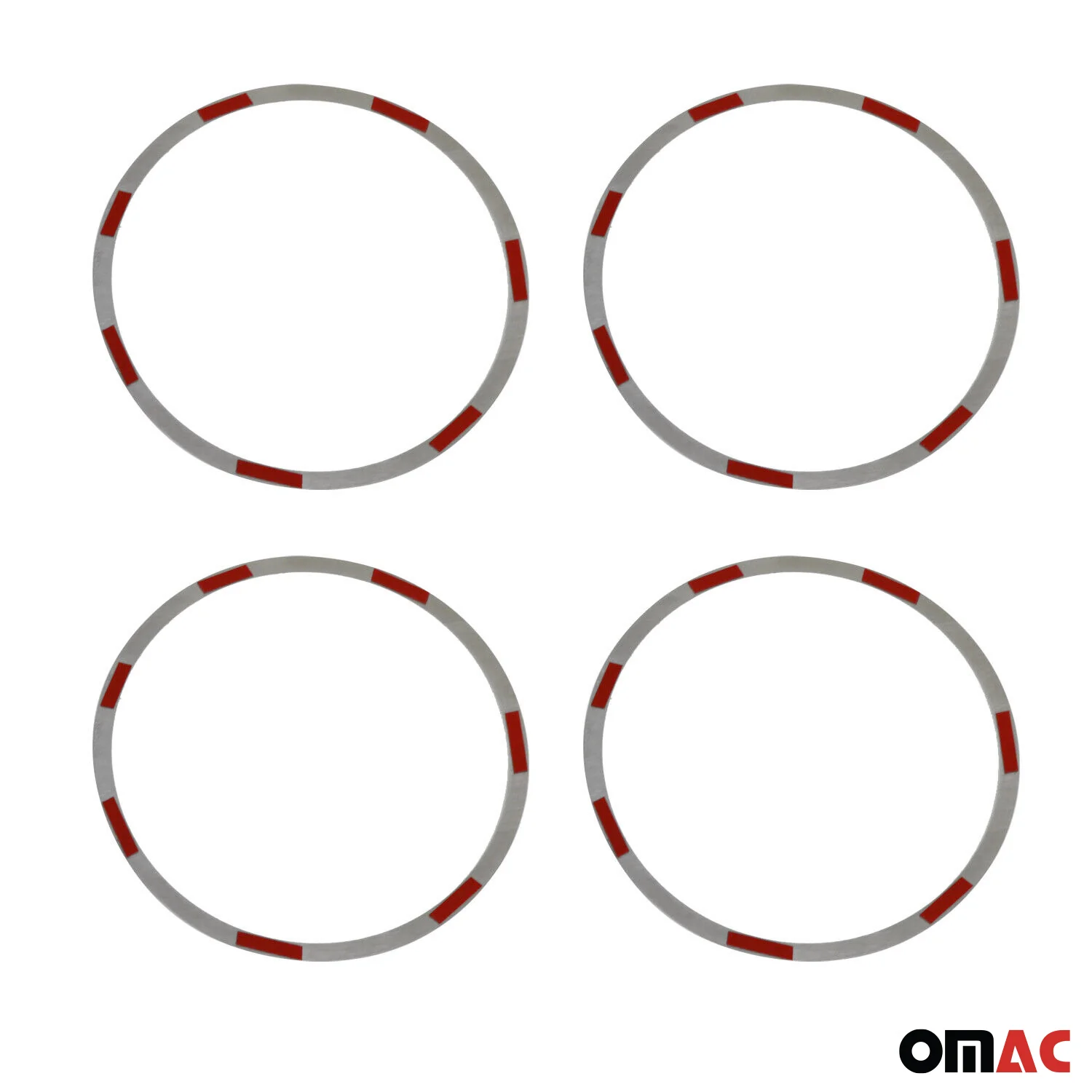 2014-2020 Nissan Rogue Speaker Audio Surround Trim Stainless Steel Silver 4 Pcs - Image 5