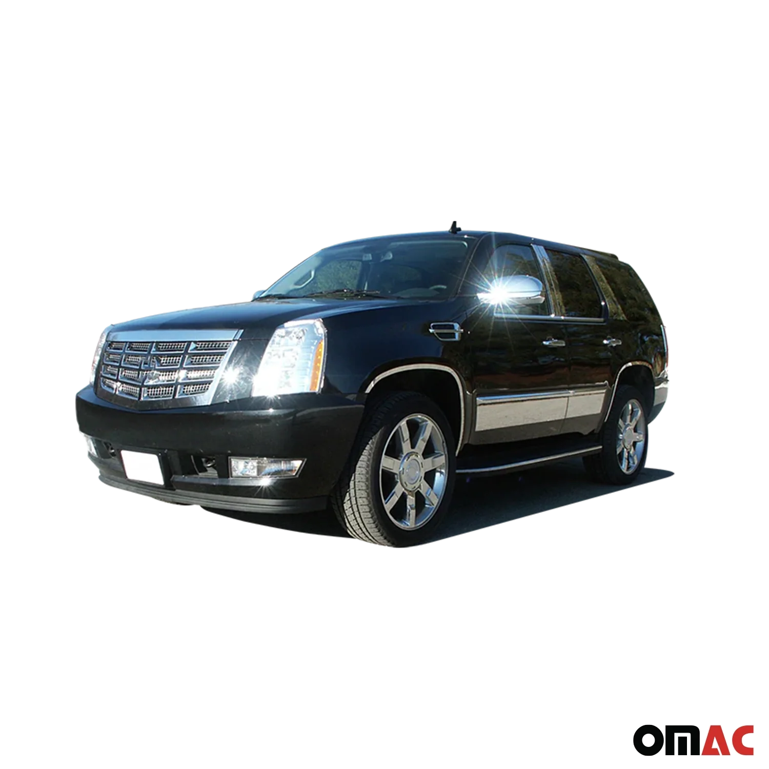 2002-2006 Cadillac Escalade Stainless Gas Cap Door Trim 1Pc - Image 2