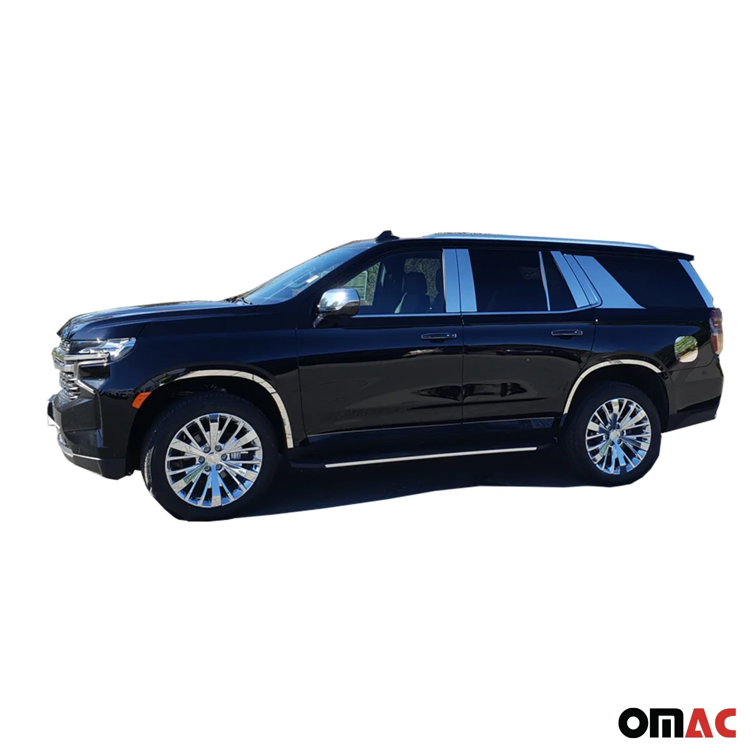 2021-2025 Chevrolet Tahoe Stainless Gas Cap Door Trim 1Pc - Image 3