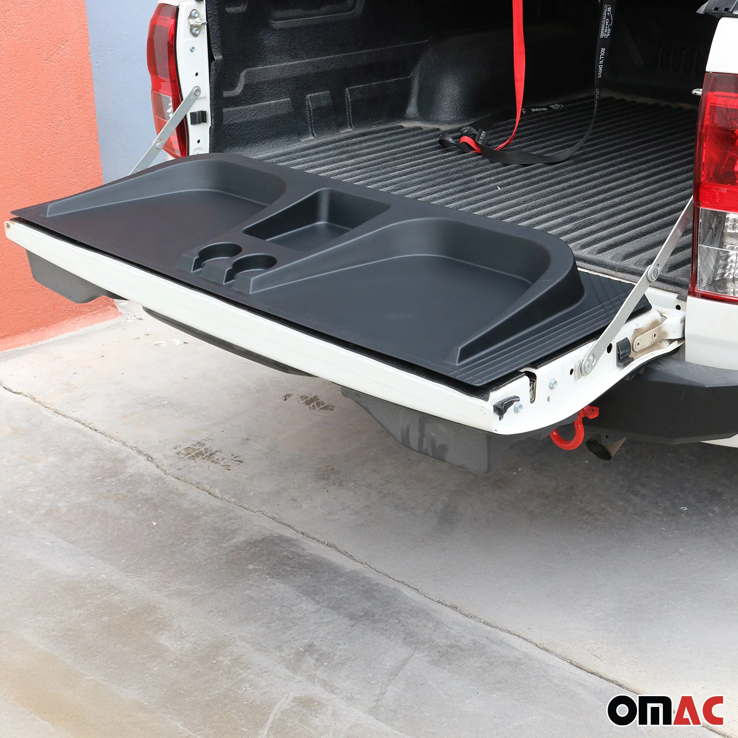 Tailgate Seat for trucks Pickup Tailgate Seat Chair ABS Plastic Universal 1x - Image 4