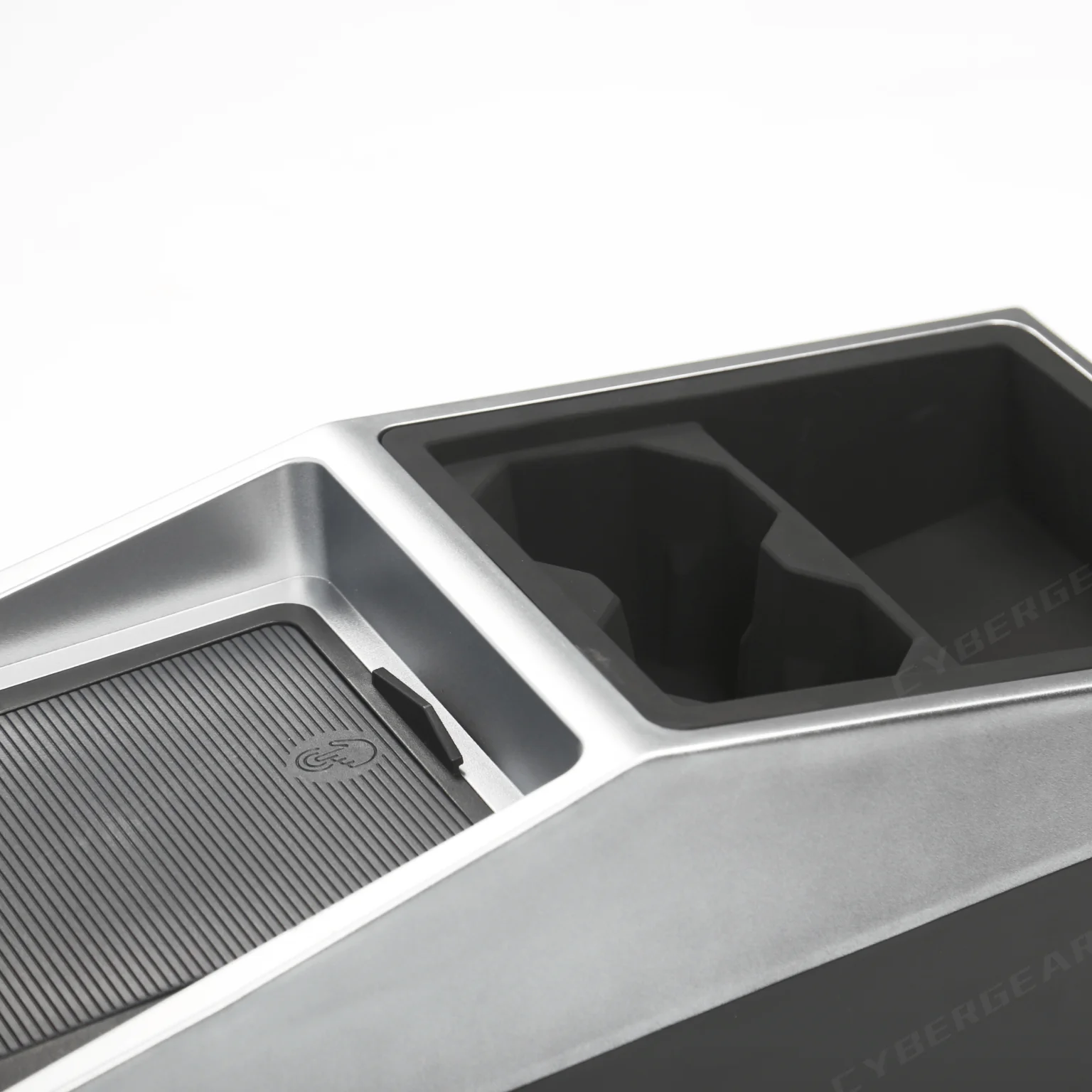 Tesla Cybertruck Center Floor Organizer & Trash Bin - Image 5
