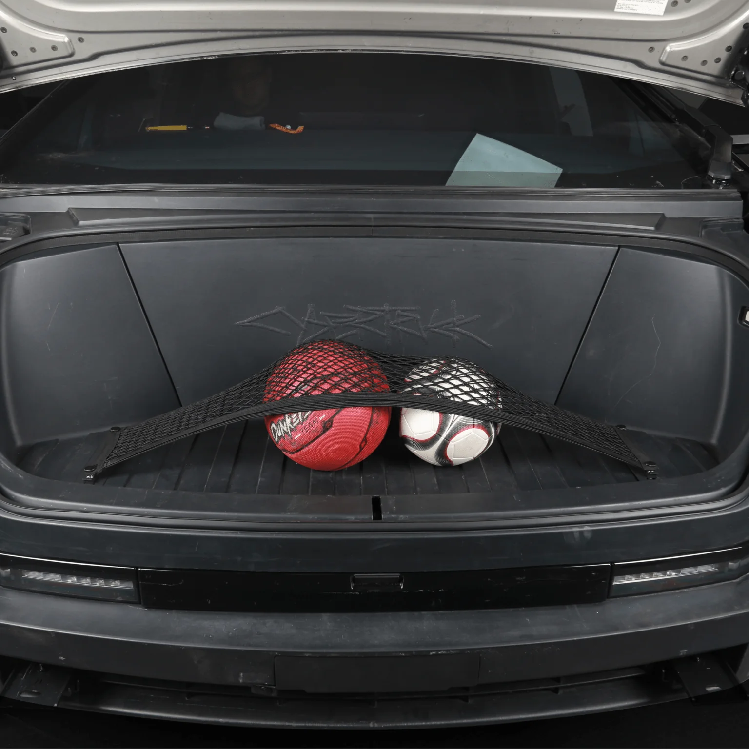 Tesla Cybertruck Front Trunk L-Track + Cargo Net - Image 5
