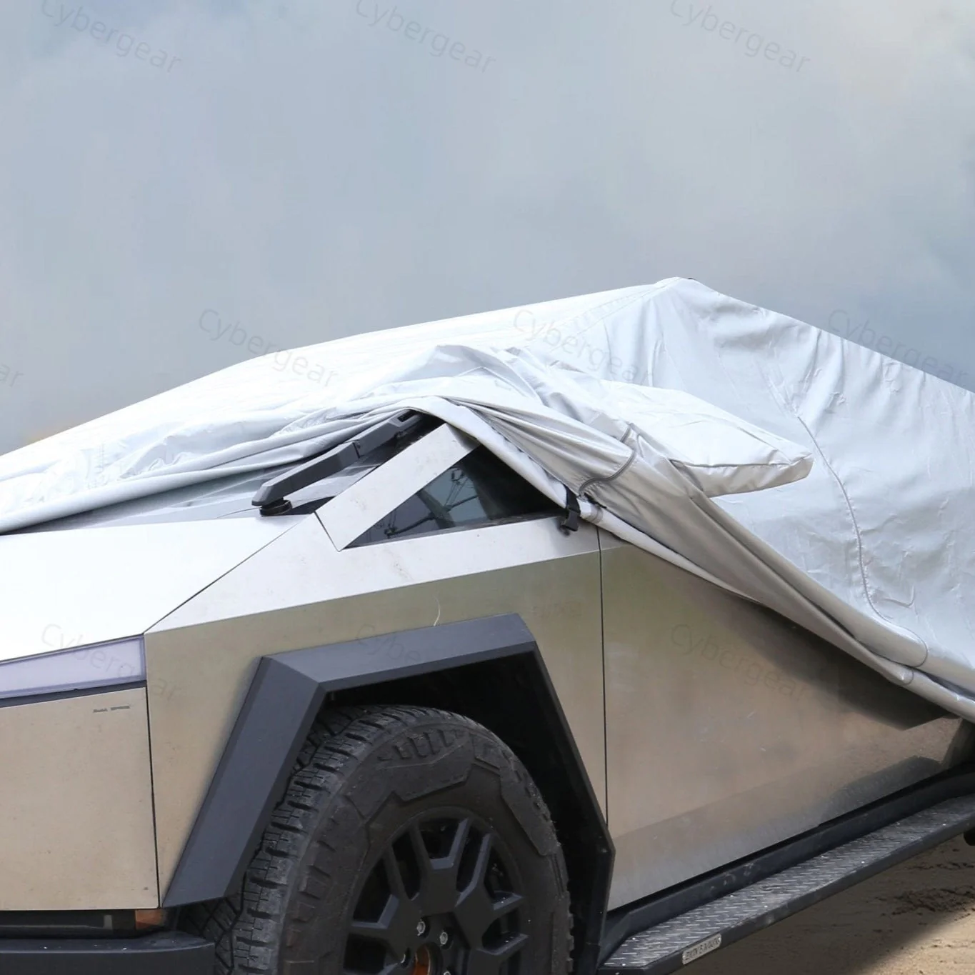 Tesla Cybertruck Waterproof All Weather Snow Hail Protection Cover - Image 2