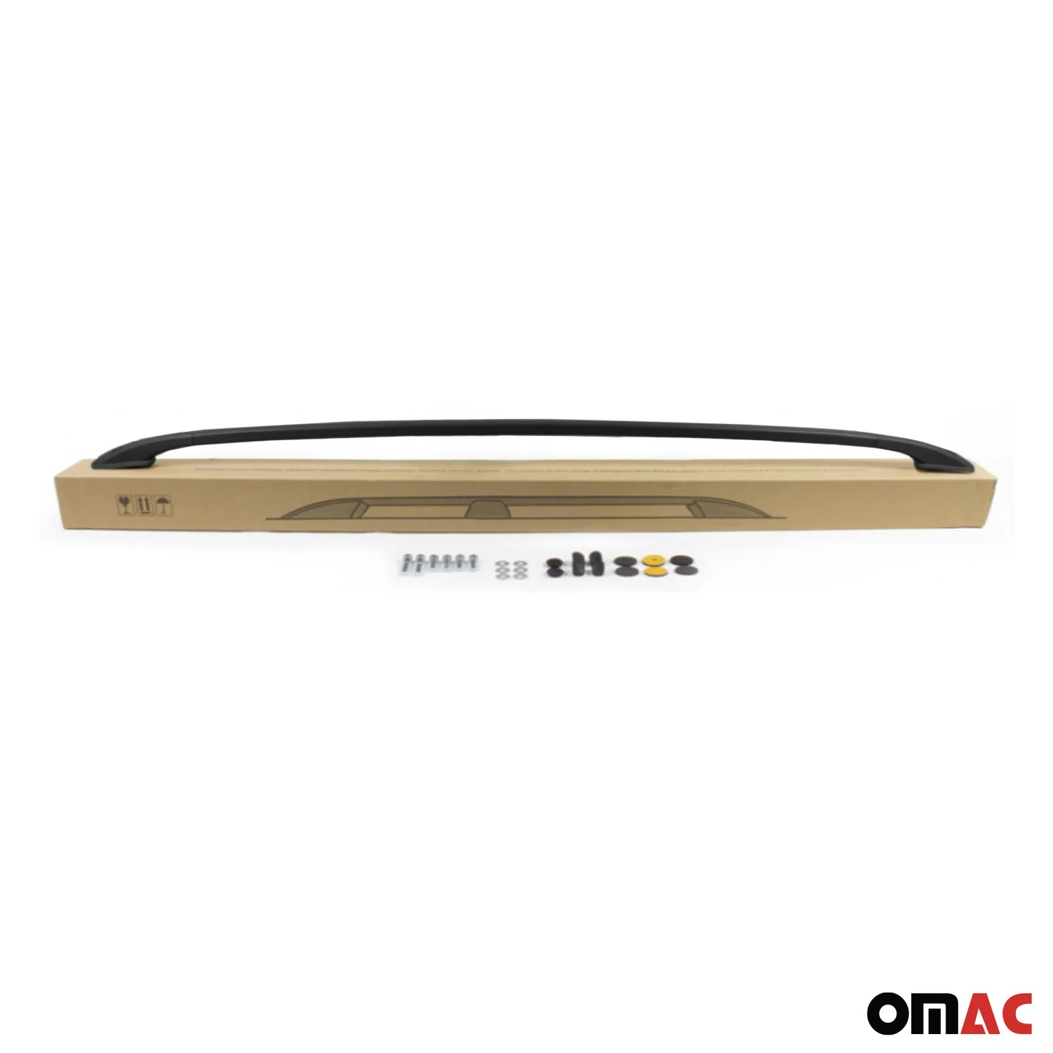 2014-2021 Nissan Qashqai Roof Rack Rails Side Rails Black - Image 6