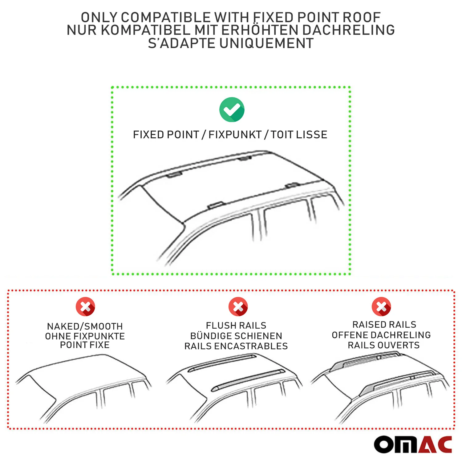 Top Roof Racks Cross Bars fits BMW 2 Series G42 Coupé 2022-26 Black Aluminium 2x - Image 8