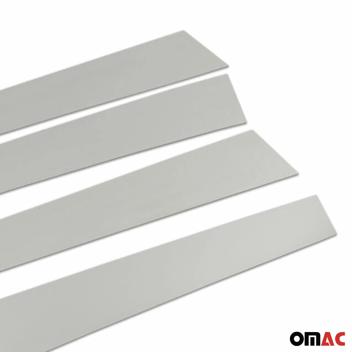 2013-2018 Toyota RAV4 Window B Pillar Posts Door Trim Cover Stainless Steel Silver 4x - Image 7