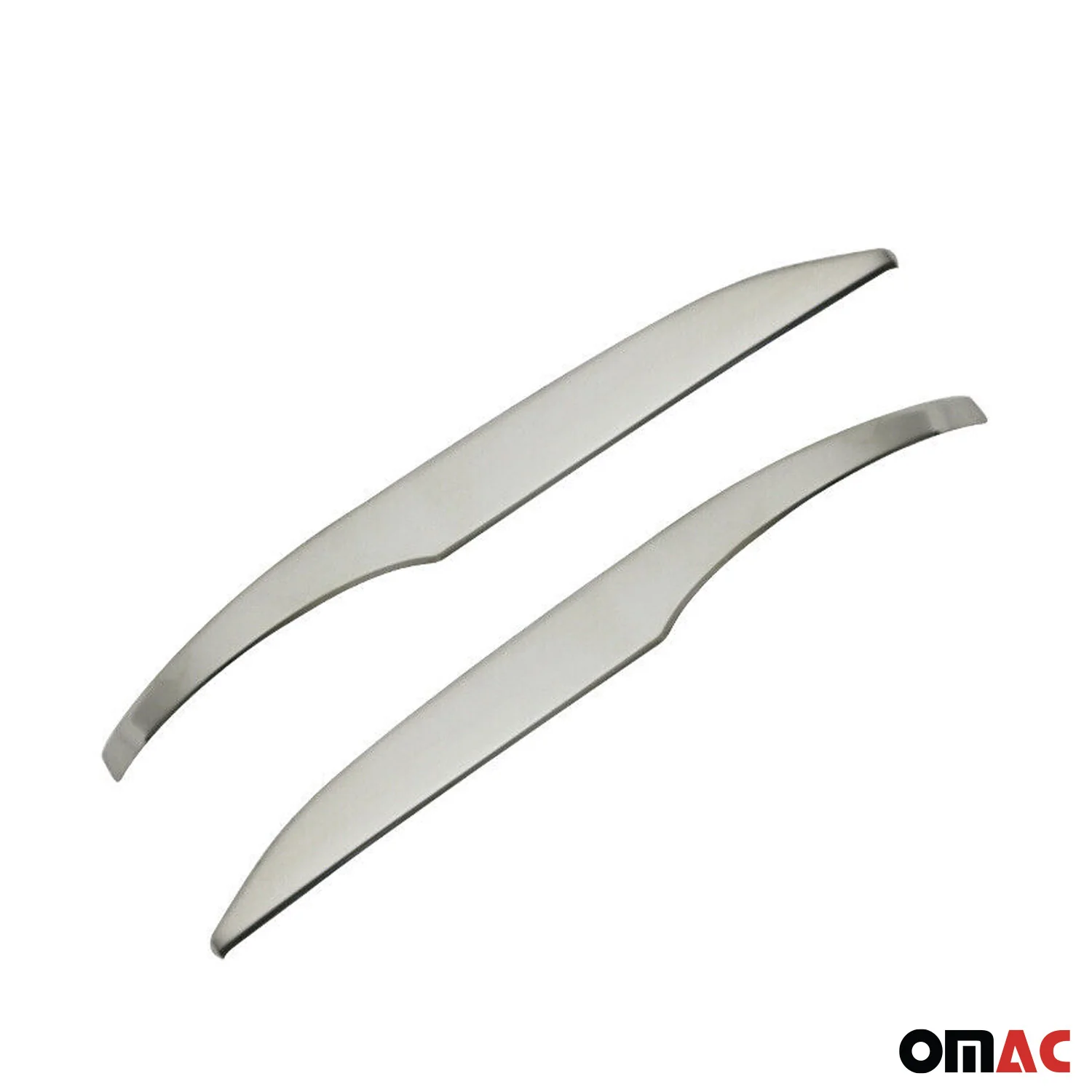2013-2018 Toyota RAV4 Side Mirror Cover Caps Stainless Steel Silver 2 Pcs - Image 3