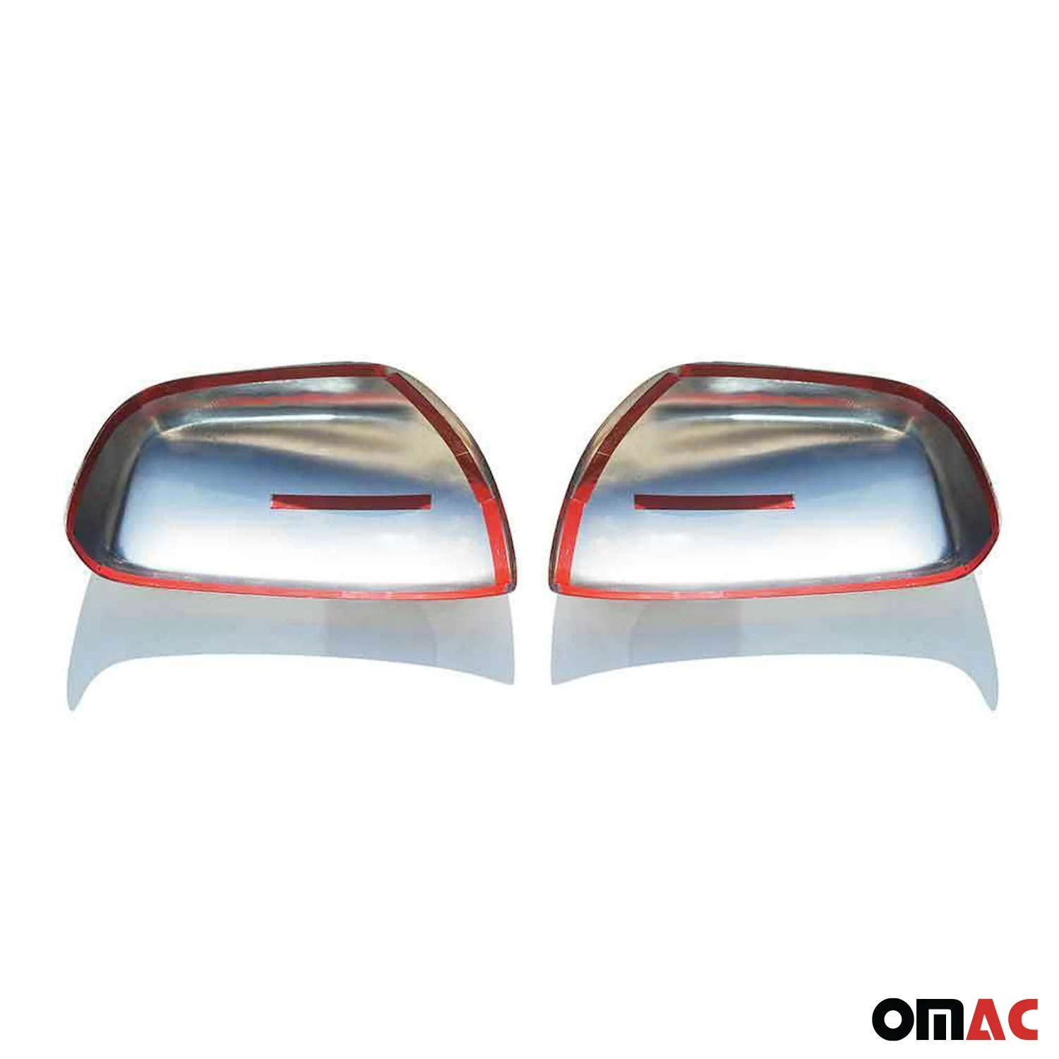 2006-2009 Toyota RAV4 Side Mirror Cover Caps Stainless Steel Silver 2 Pcs - Image 5