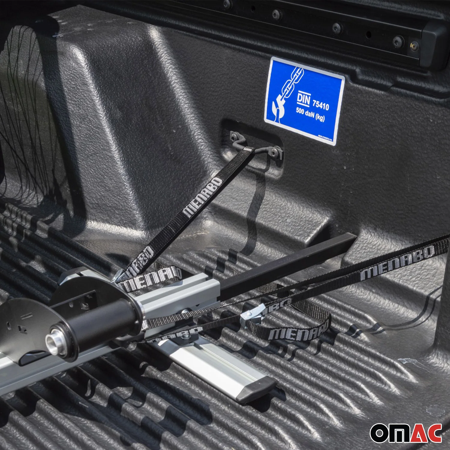 Trunk Bike Carrier Truck Bed MPV Minivan Van Trunk Bike Rack Aluminum - Image 7