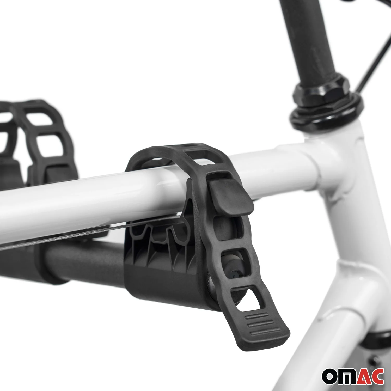 1999-2005 BMW 3 Series E46 Bike Racks 3 Bike Carrier Hitch Mount Steel Black - Image 6