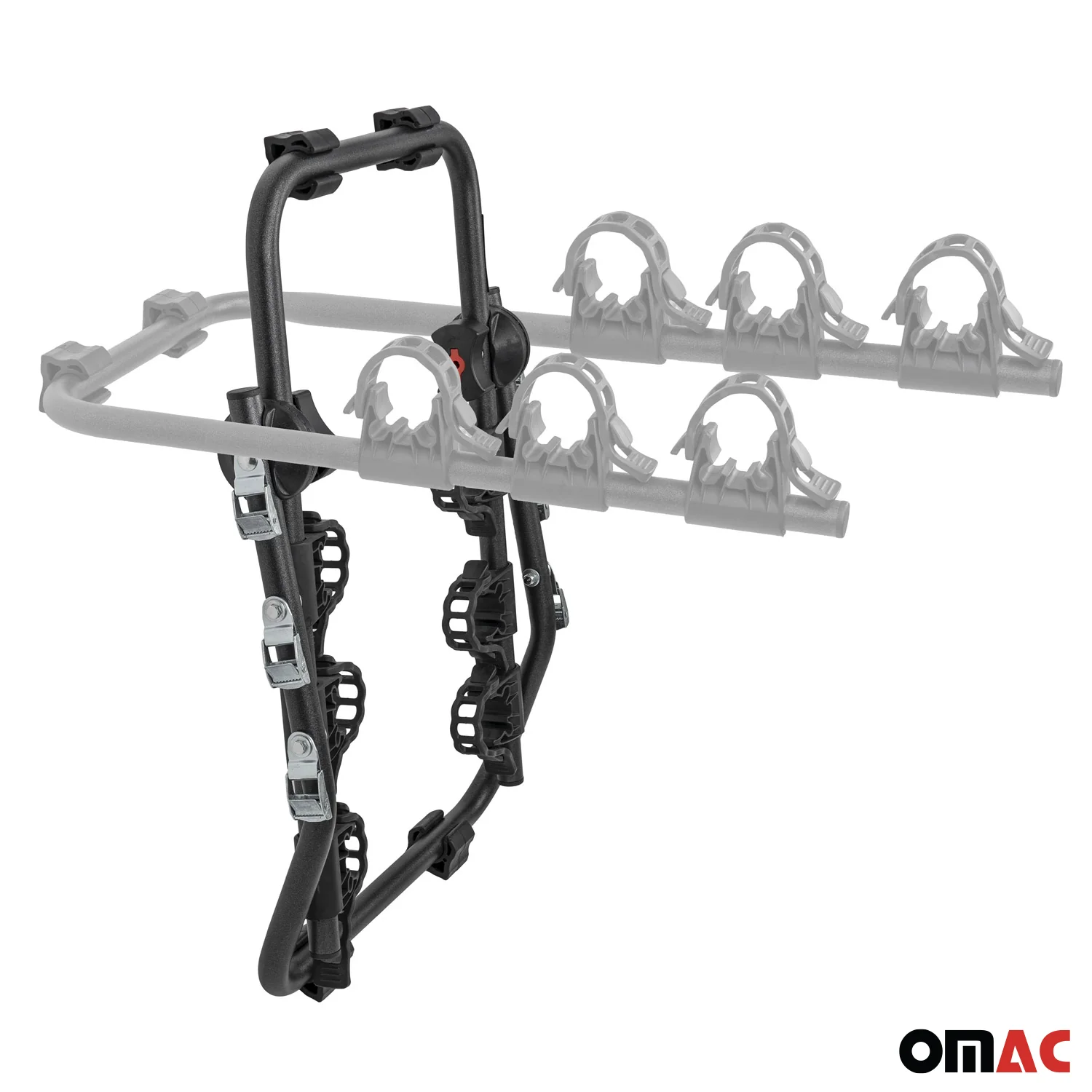 2012-2014 VW Passat B7 Bike Racks 3 Bike Carrier Hitch Mount Steel Black - Image 5