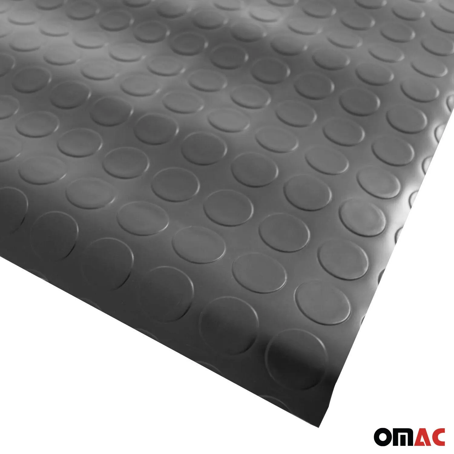 Trunk Flooring Mat Rubber Car Truck Rear Penny Bed Liner Black 40" x 79" - Image 7