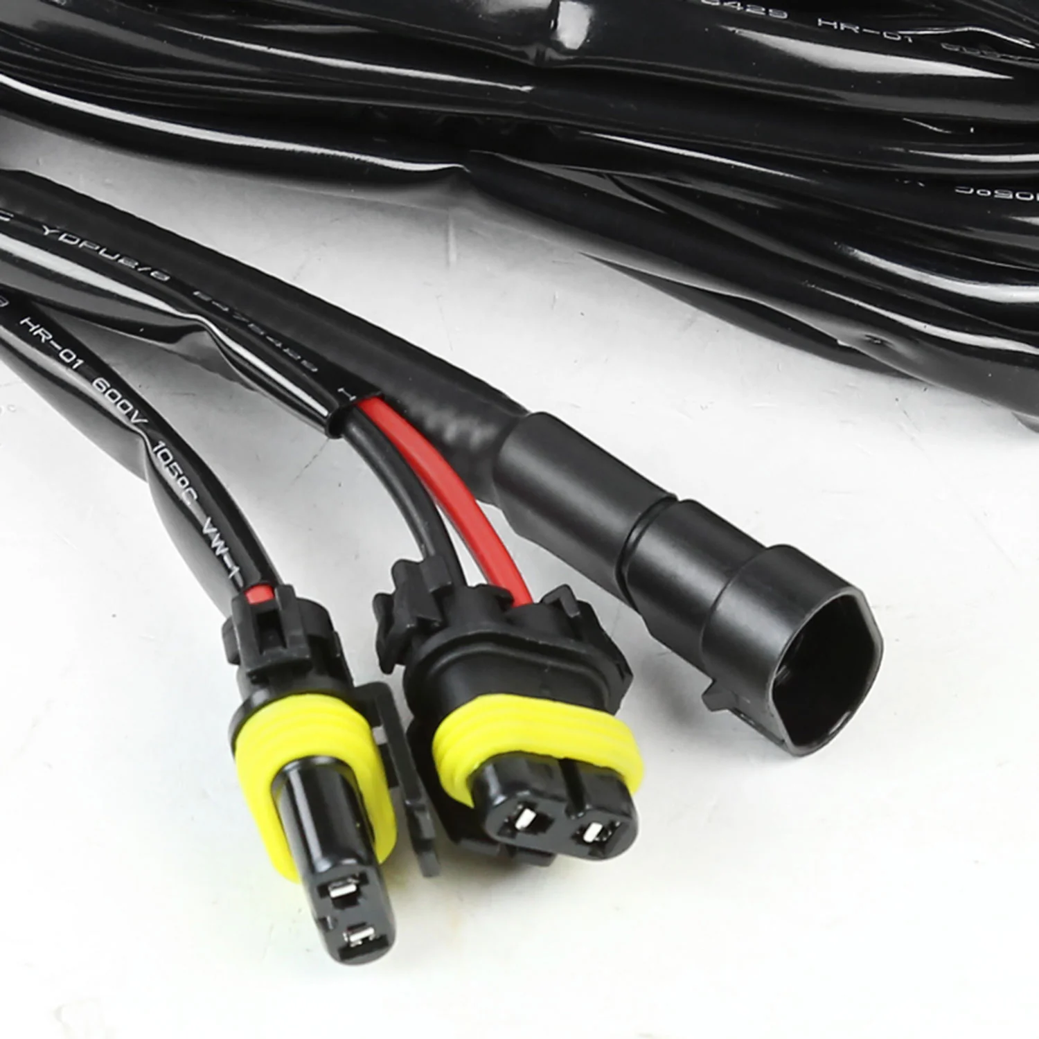 Universal 10' 12 Gauge Fog Lights Wiring Harness w/ 2 Connectors - Image 6