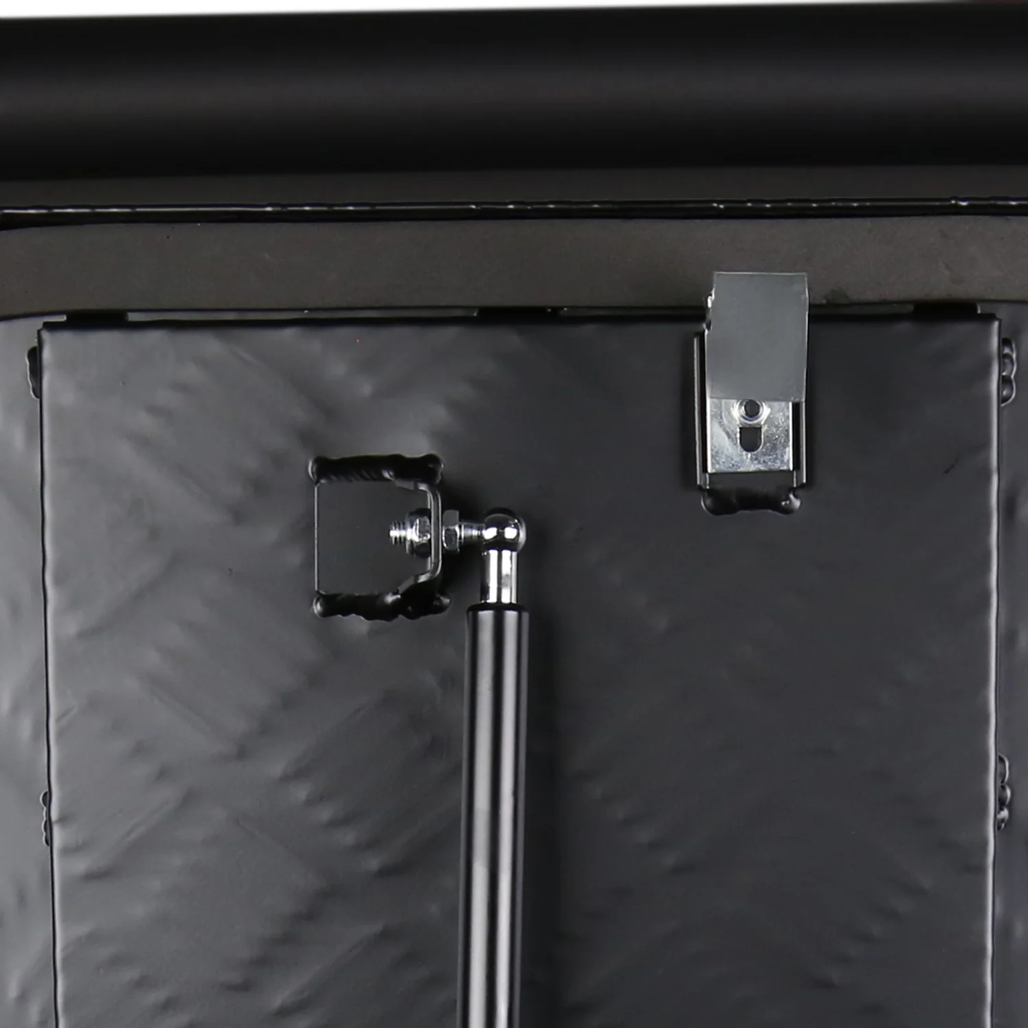 Universal 15~28" Black Heavy Duty Truck Trailer Tongue Tool Box w/ Lock & Keys - Image 7