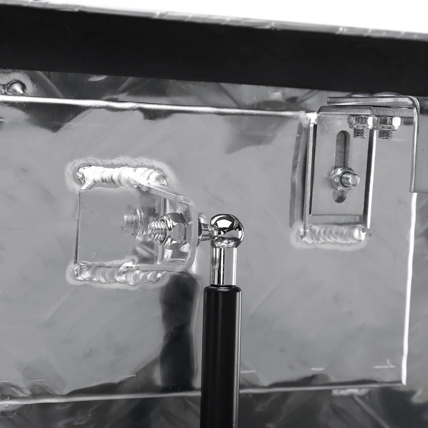 Universal 15~28" Heavy Duty Alu Truck Trailer Tongue Tool Box w/Lock & Keys - Image 7