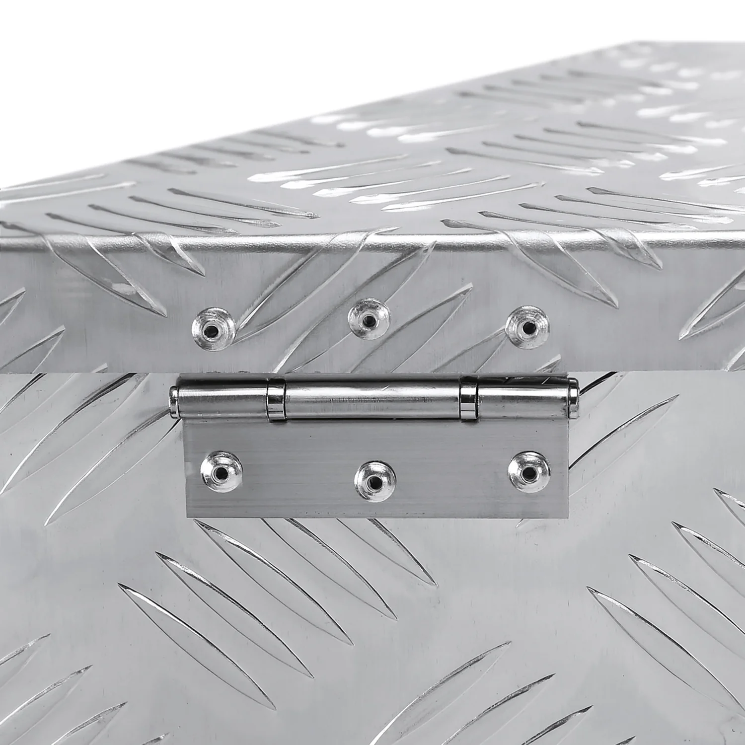 Universal 15~28" Heavy Duty Alu Truck Trailer Tongue Tool Box w/Lock & Keys - Image 8