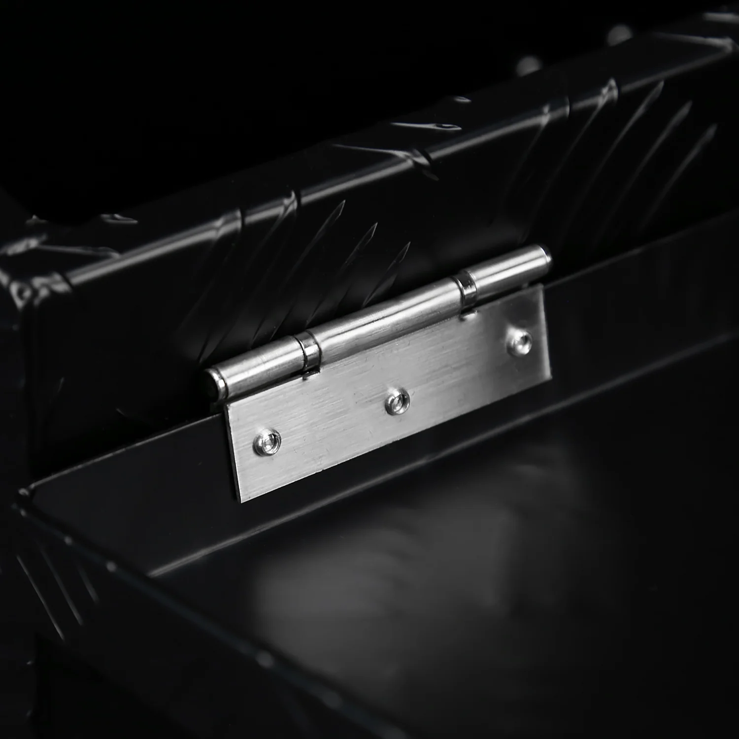 Universal 20" Heavy Duty Black Aluminum Truck Tool Box w/ Lock & Keys - Image 8