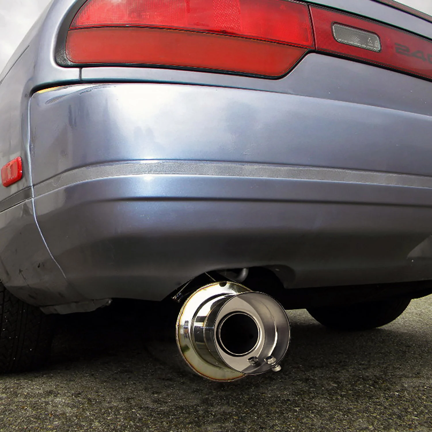 Universal 3.5" Inlet Stainless Steel Muffler Silencer - Image 10