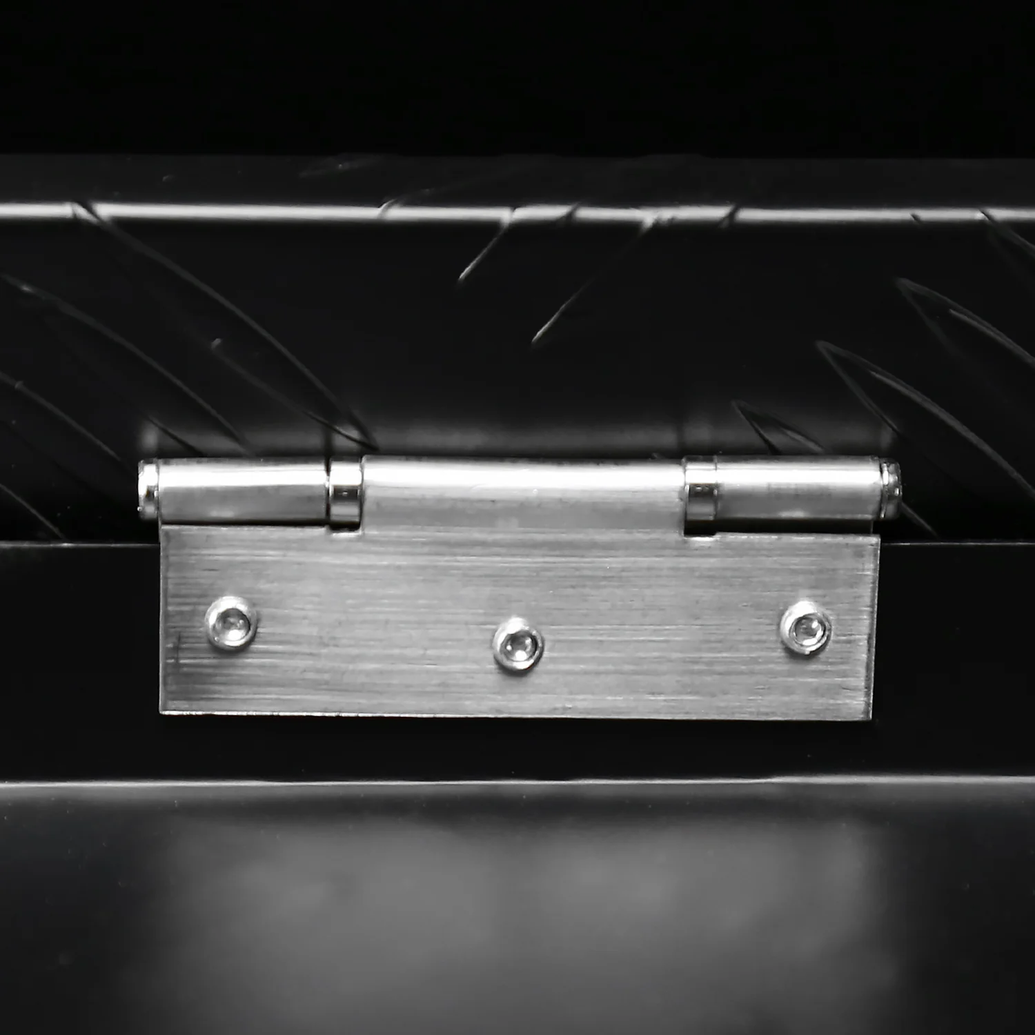 Universal 31" Heavy Duty Black Aluminum Tool Box w/ Side Handles Lock & Keys - Image 8