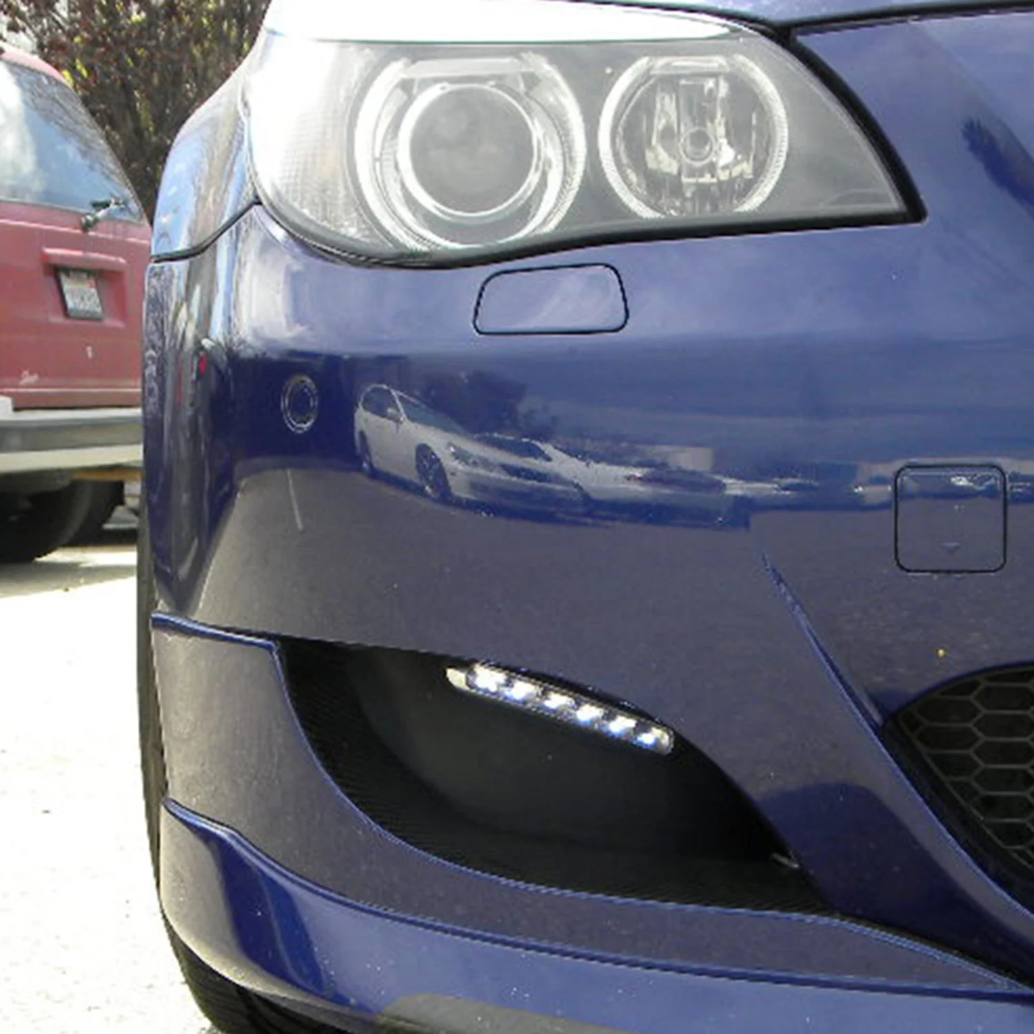 Universal 3W Clear Lens 6 LED Daytime Running Lights - Image 8