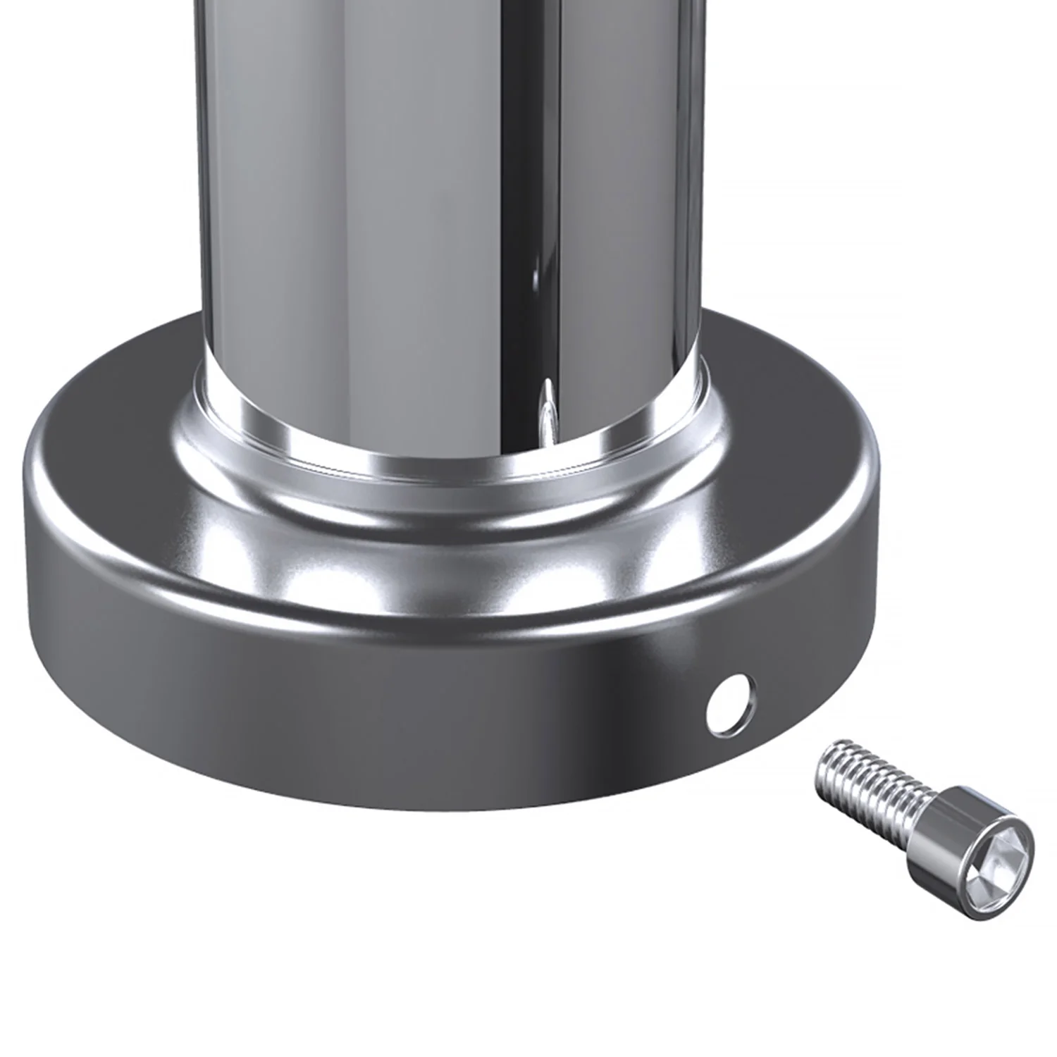 Universal 4" Inlet Stainless Steel Muffler Silencer - Image 6