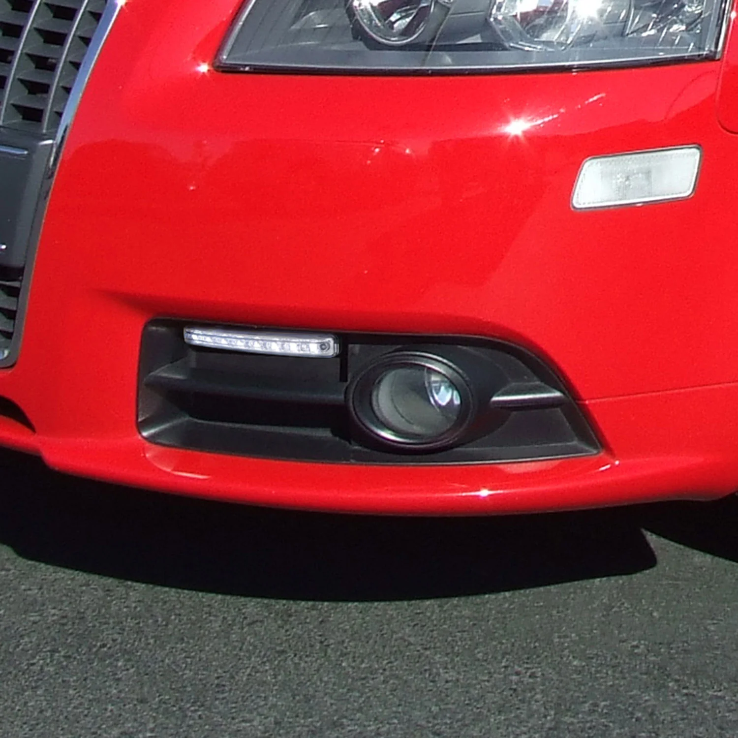 Universal 4W 8 LED 6000K Daytime Running Lights Chrome Housing/Clear Lens - Image 10