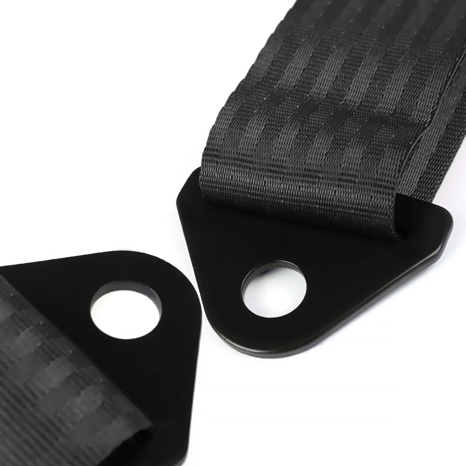 Universal Black 4 Point Racing Seat Belt Buckle Safety Harness - Image 6