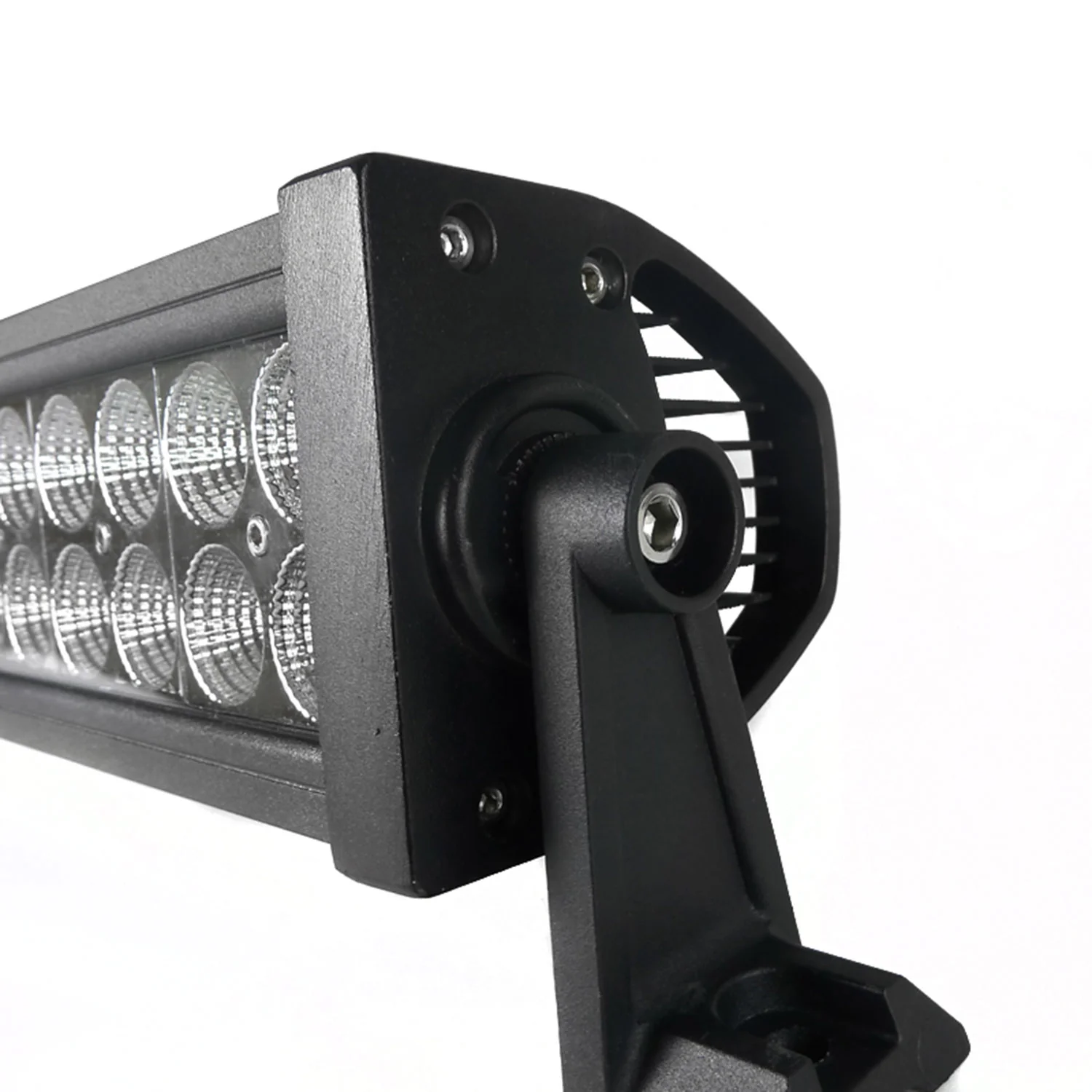 Universal Off Road 6000K 300W 100-LED Fog Light Lamp Bar Aluminum Housing - Image 5