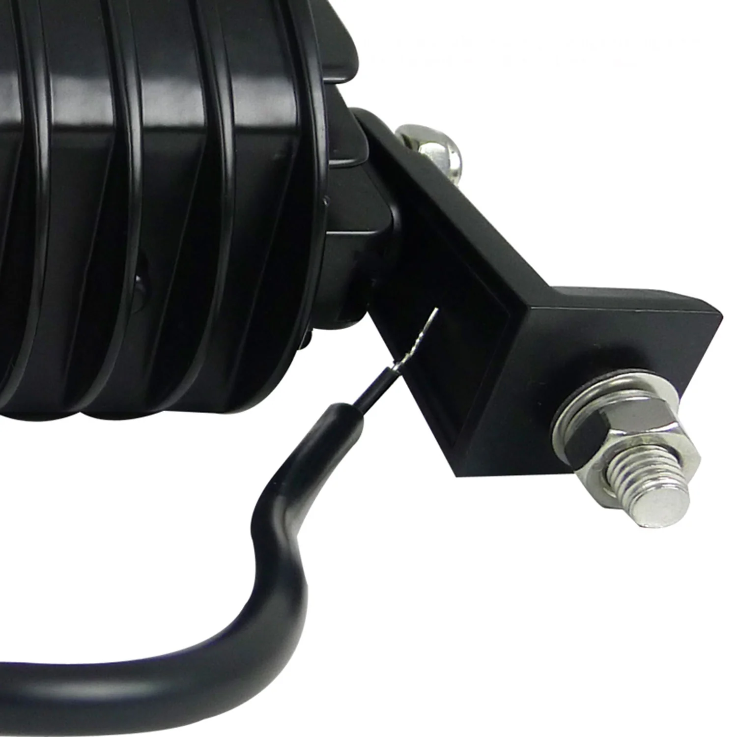 Universal Off Road 6000K Flood Beam 36W 12-LED Fog Light Black Alu Housing/Glass - Image 6