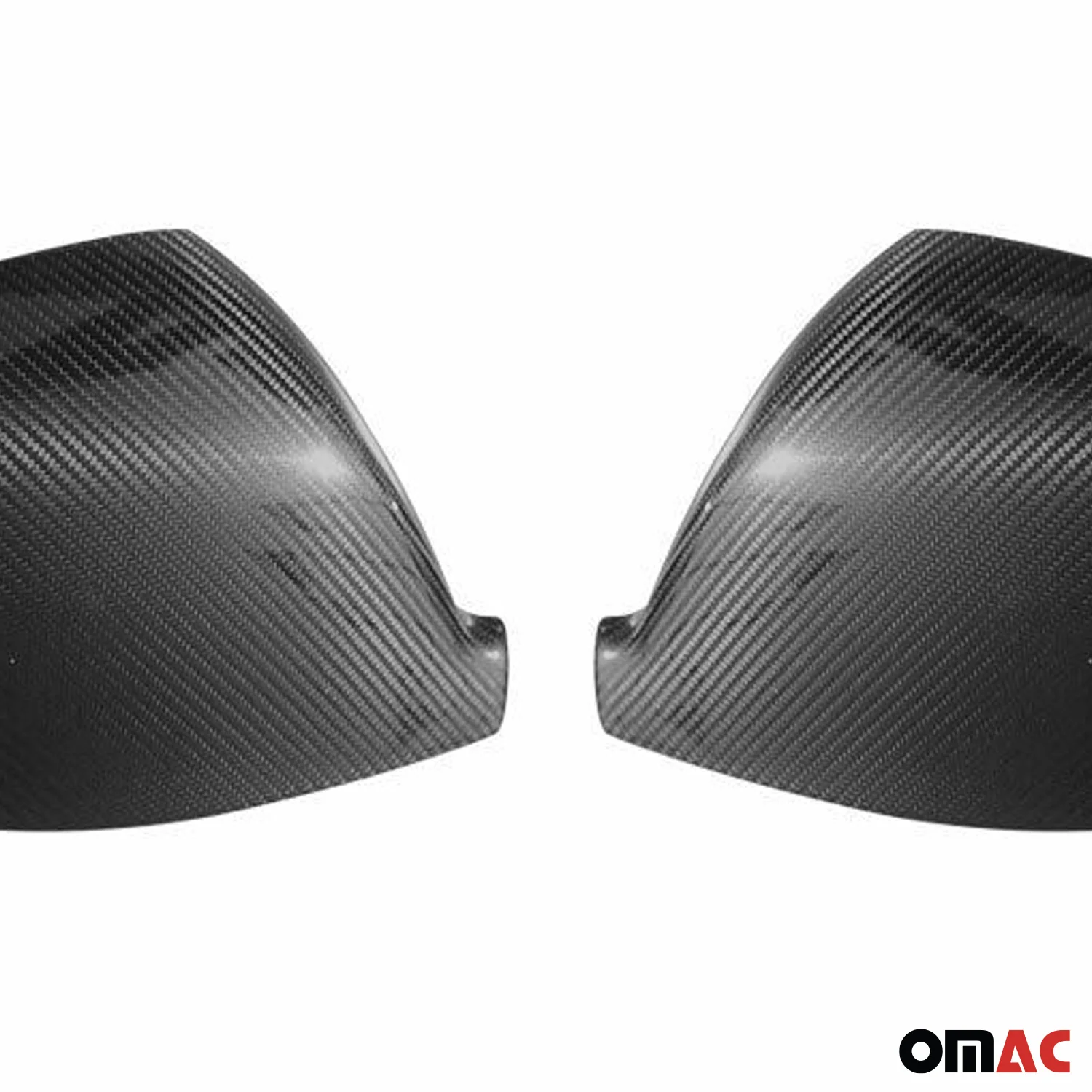 2010-2016 Volkswagen Amarok Side Mirror Cover Caps Carbon Fiber Black 2Pcs - Image 7