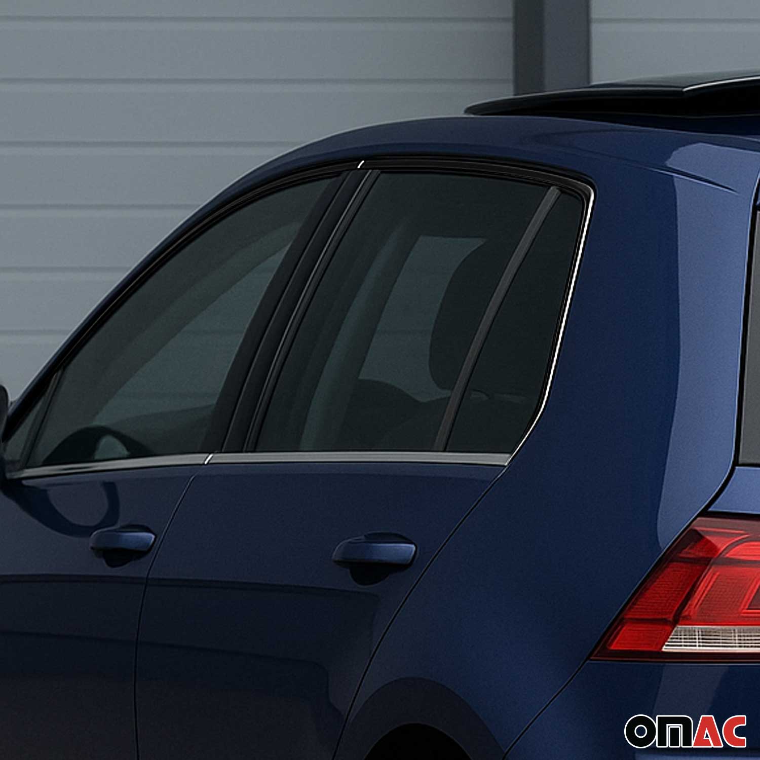 2015-2021 VW Golf GTI MK7 Window Molding Trim Streamer Stainless Steel Silver 4 Pcs - Image 3
