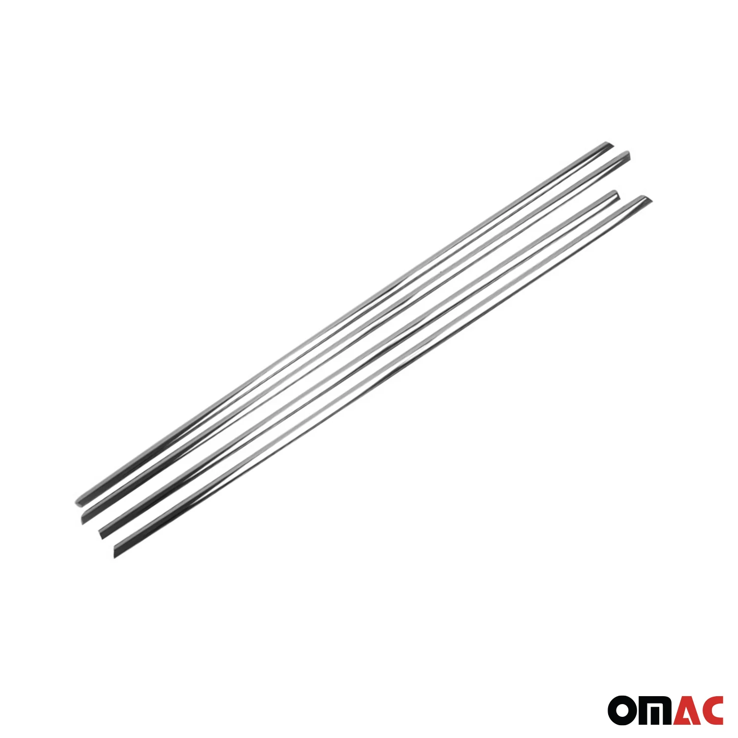 2015-2021 VW Golf GTI MK7 Window Molding Trim Streamer Stainless Steel Silver 4 Pcs - Image 7