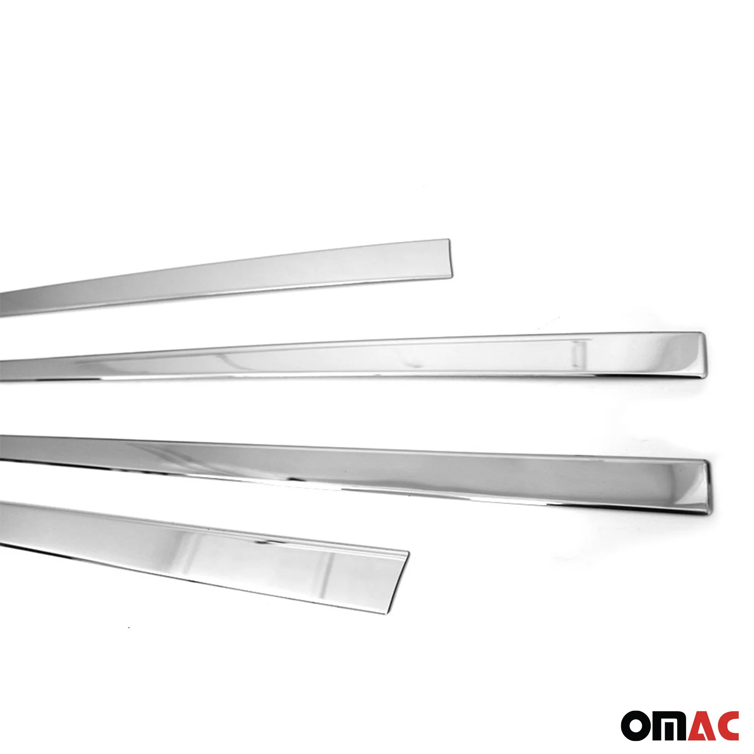 2015-2021 VW Golf GTI MK7 Window Molding Trim Streamer Stainless Steel Silver 4 Pcs - Image 8