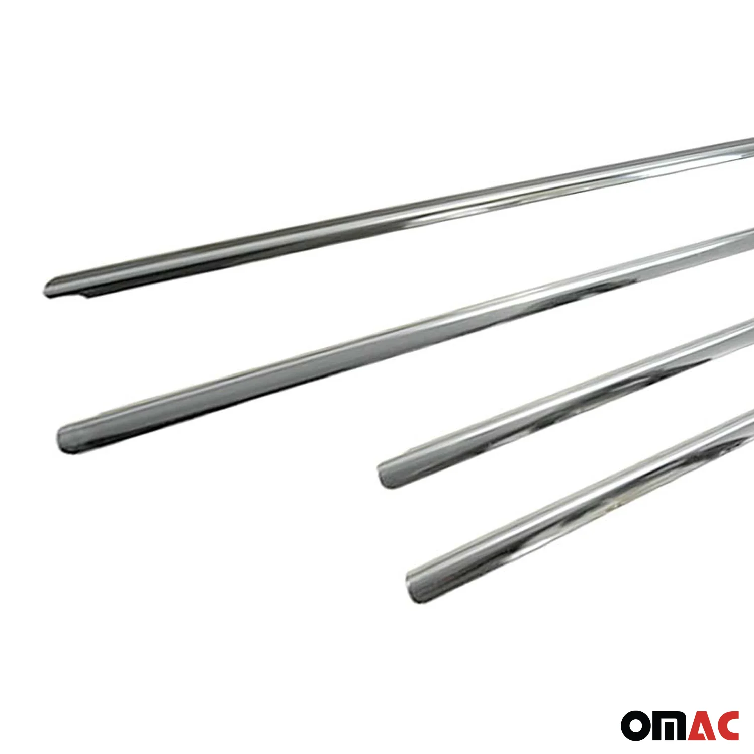 2011-2018 VW Jetta A6 Window Molding Trim Streamer Stainless Steel Silver 6 Pcs - Image 7
