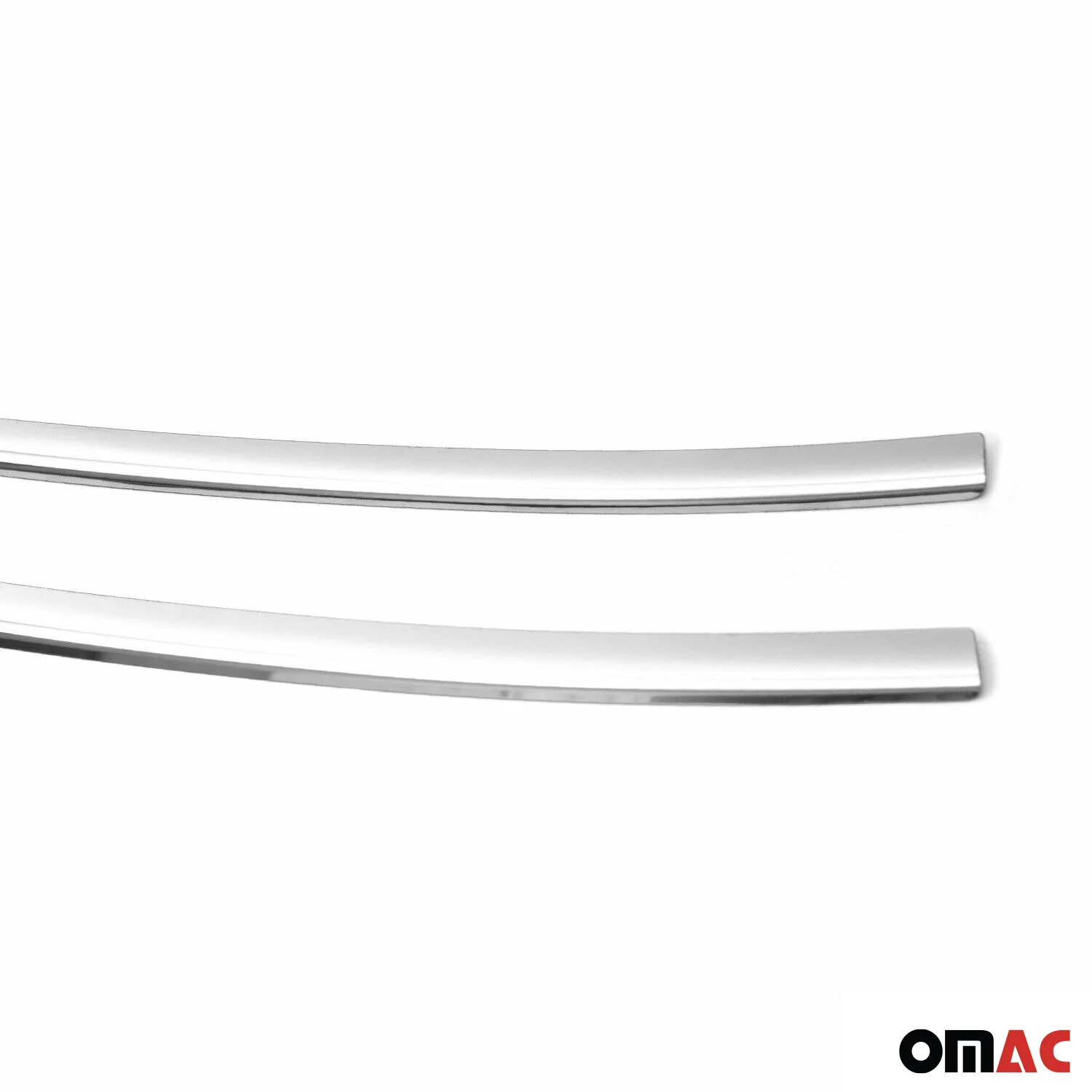 2011-2014 VW Jetta A6 Front Bumper Trim Molding Stainless Steel Silver 2 Pcs - Image 7