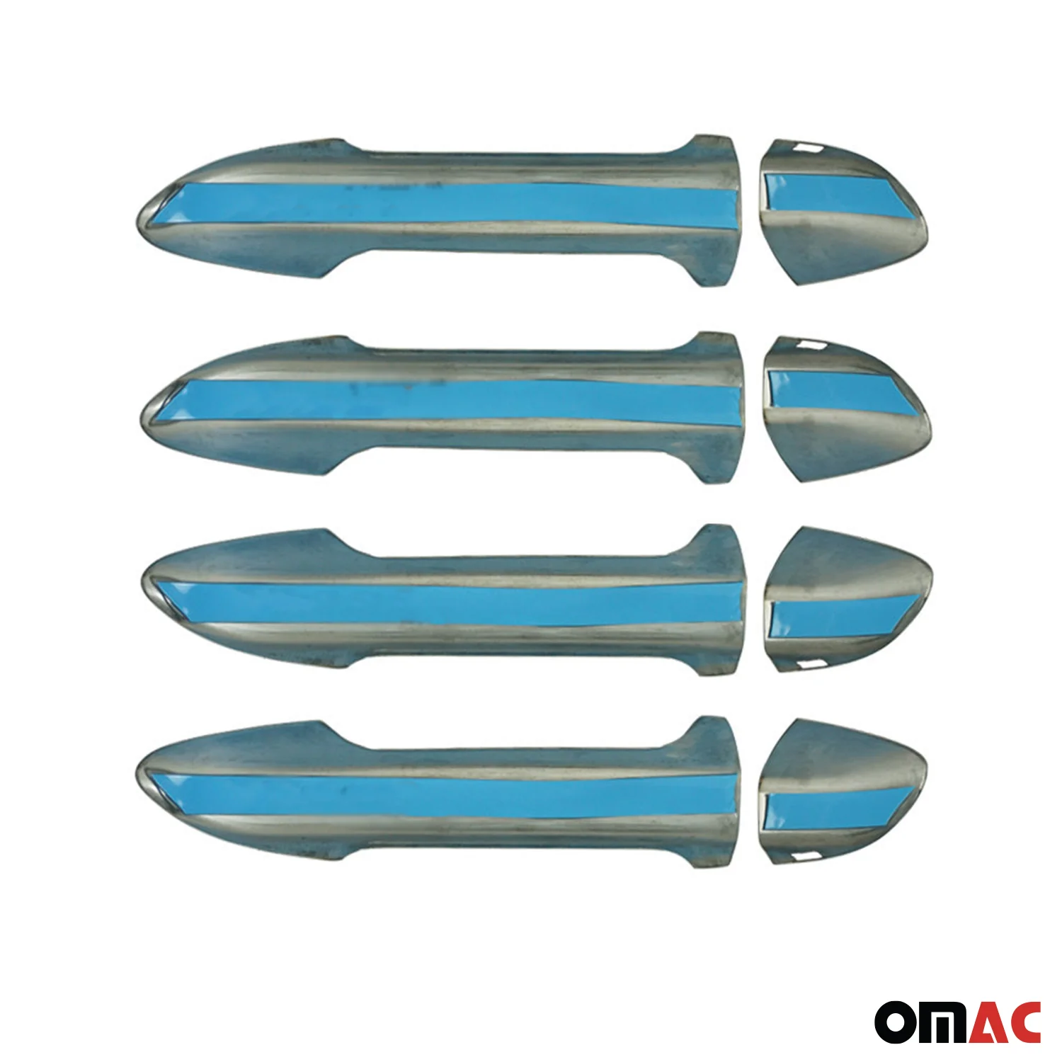 2006-2010 VW Passat B6 Car Door Handle Cover Protector Stainless Steel Chrome - Image 5