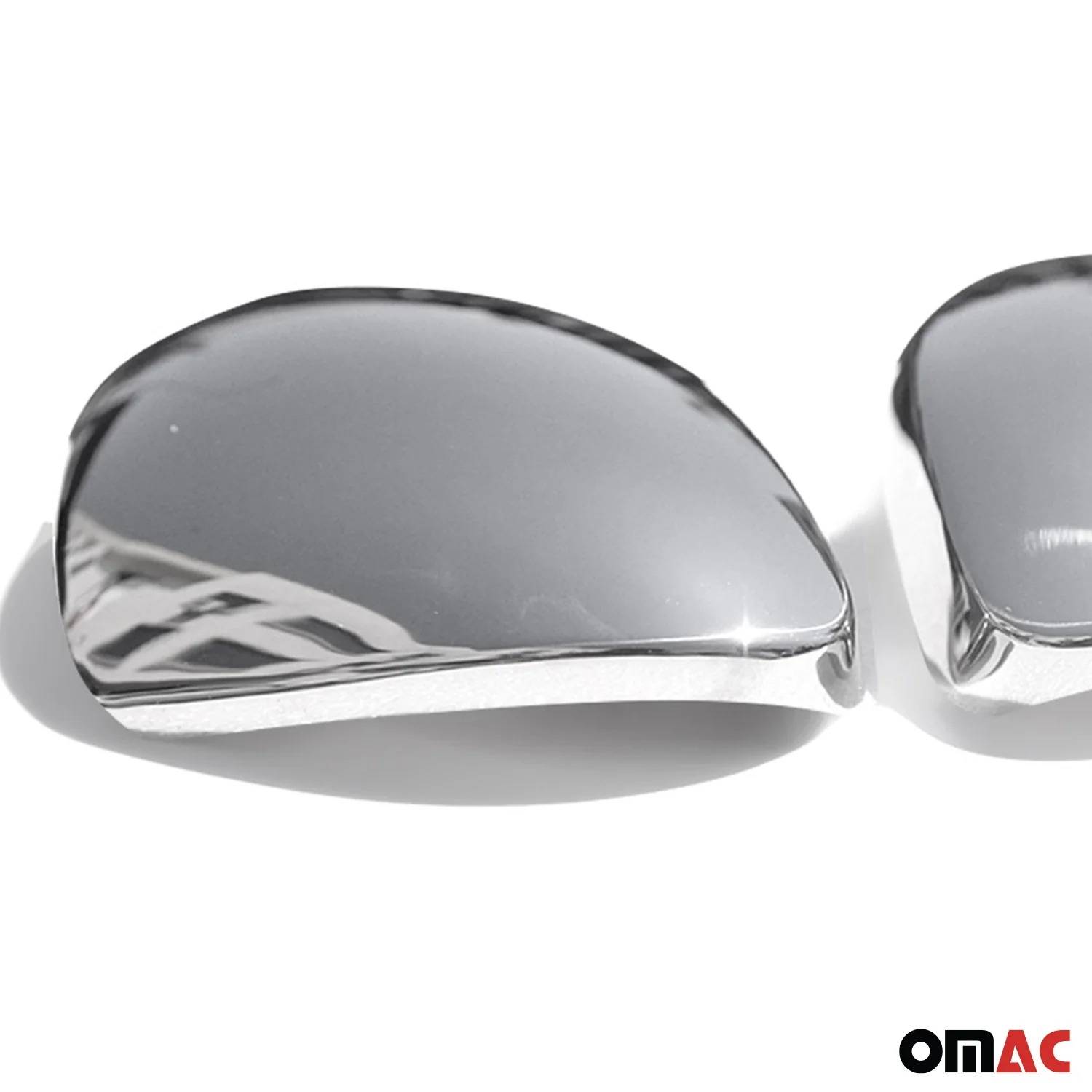 2009-2017 VW Tiguan Side Mirror Cover Caps Stainless Steel Silver 2 Pcs - Image 7