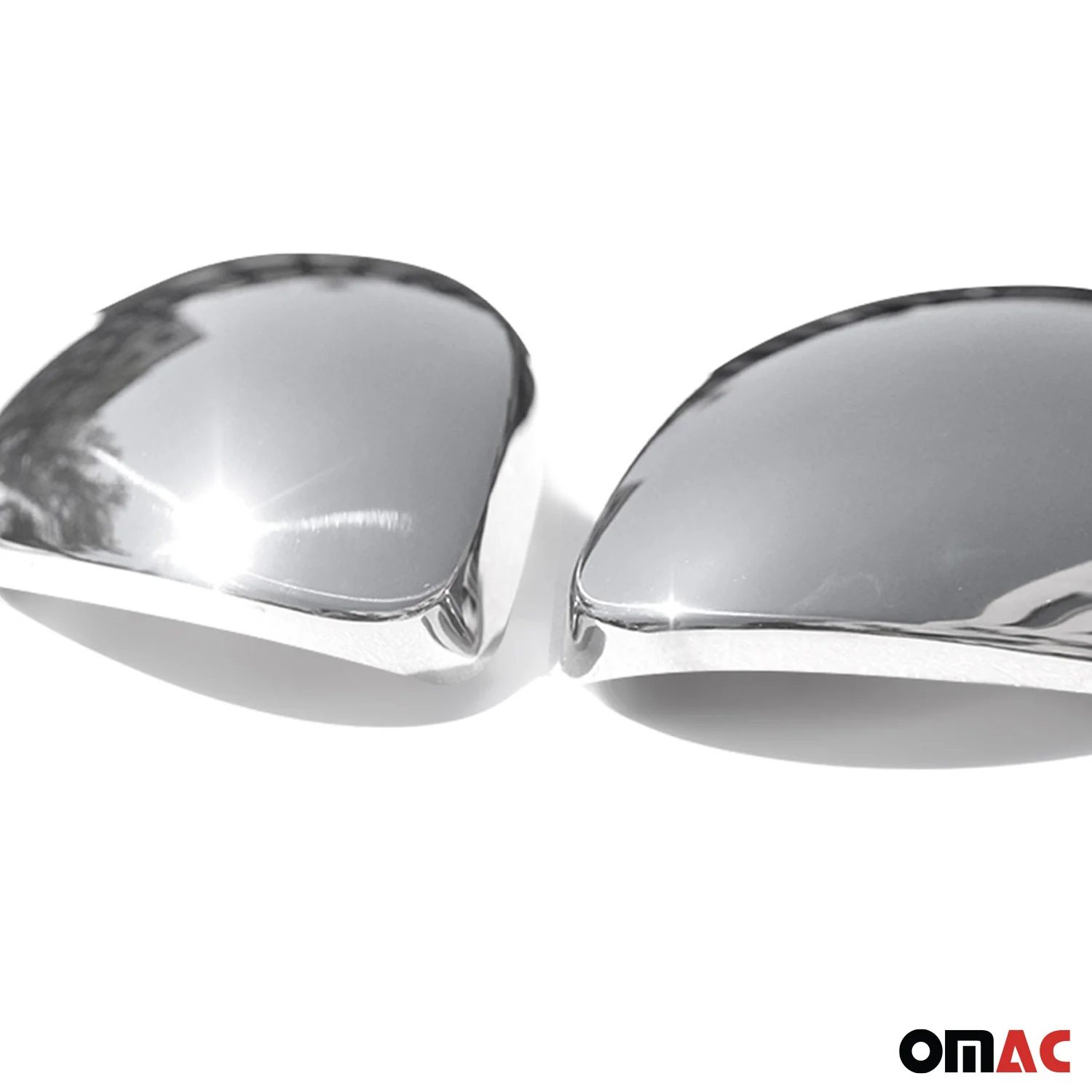 2009-2017 VW Tiguan Side Mirror Cover Caps Stainless Steel Silver 2 Pcs - Image 8