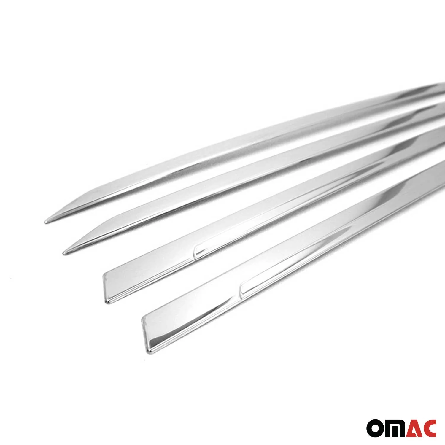 2018-2022 VW Tiguan SWB Side Door Molding Trim Skirt Garnish Stainless Steel - Image 7