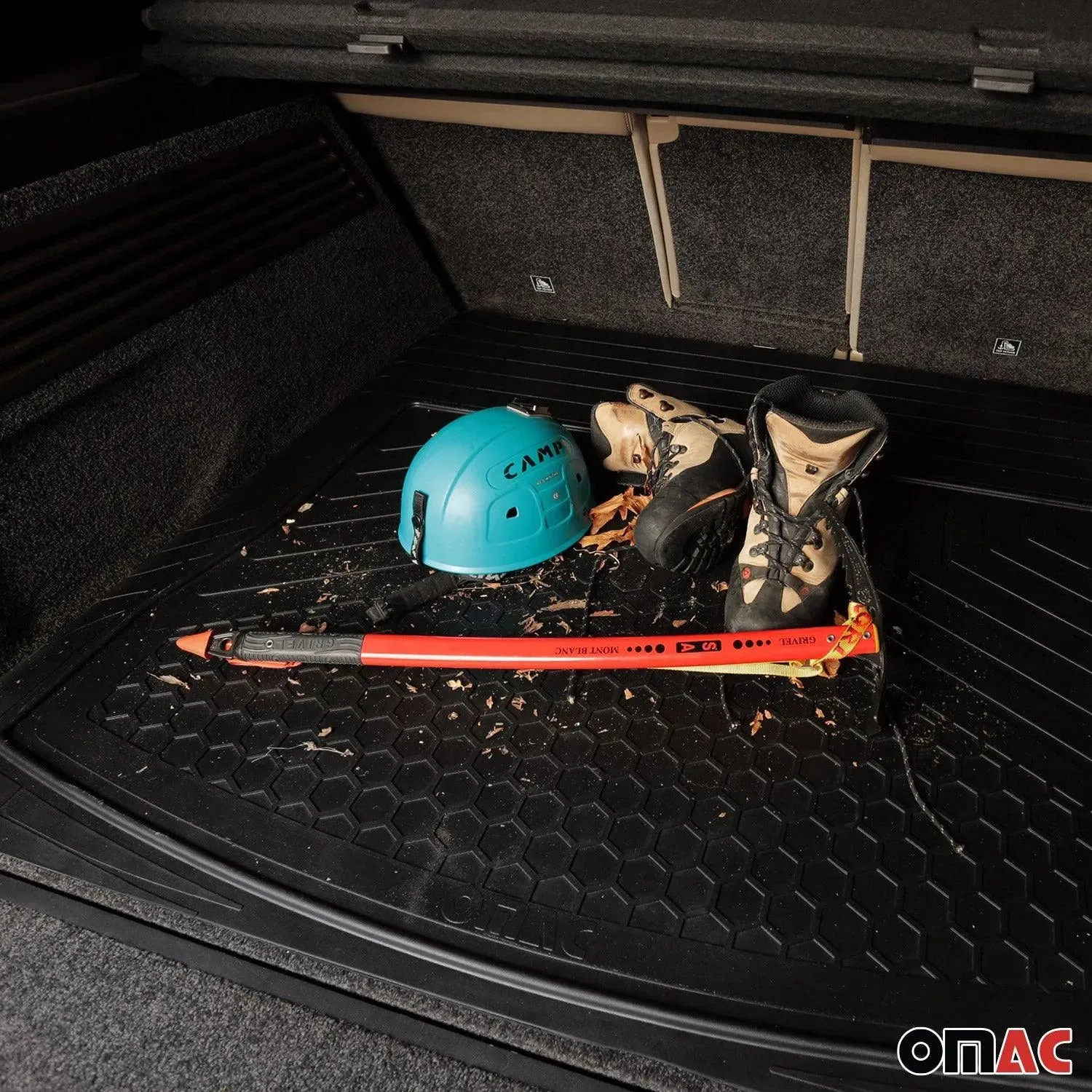 Cargo Liner Trunk Mat Protection Waterproof Rubber 3D Molded Black - Image 11