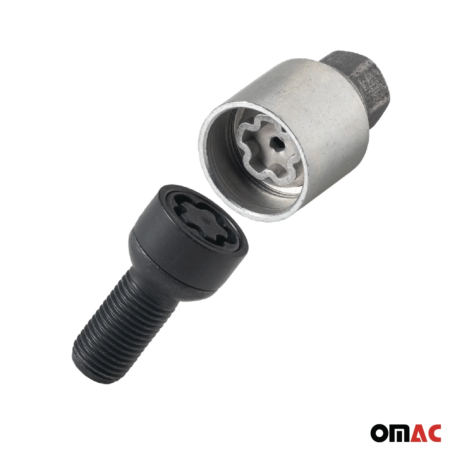Wheel Lock Kit for BMW 3 Series M14X1,25 Bolt Black 4Locks & 1Key - Image 7