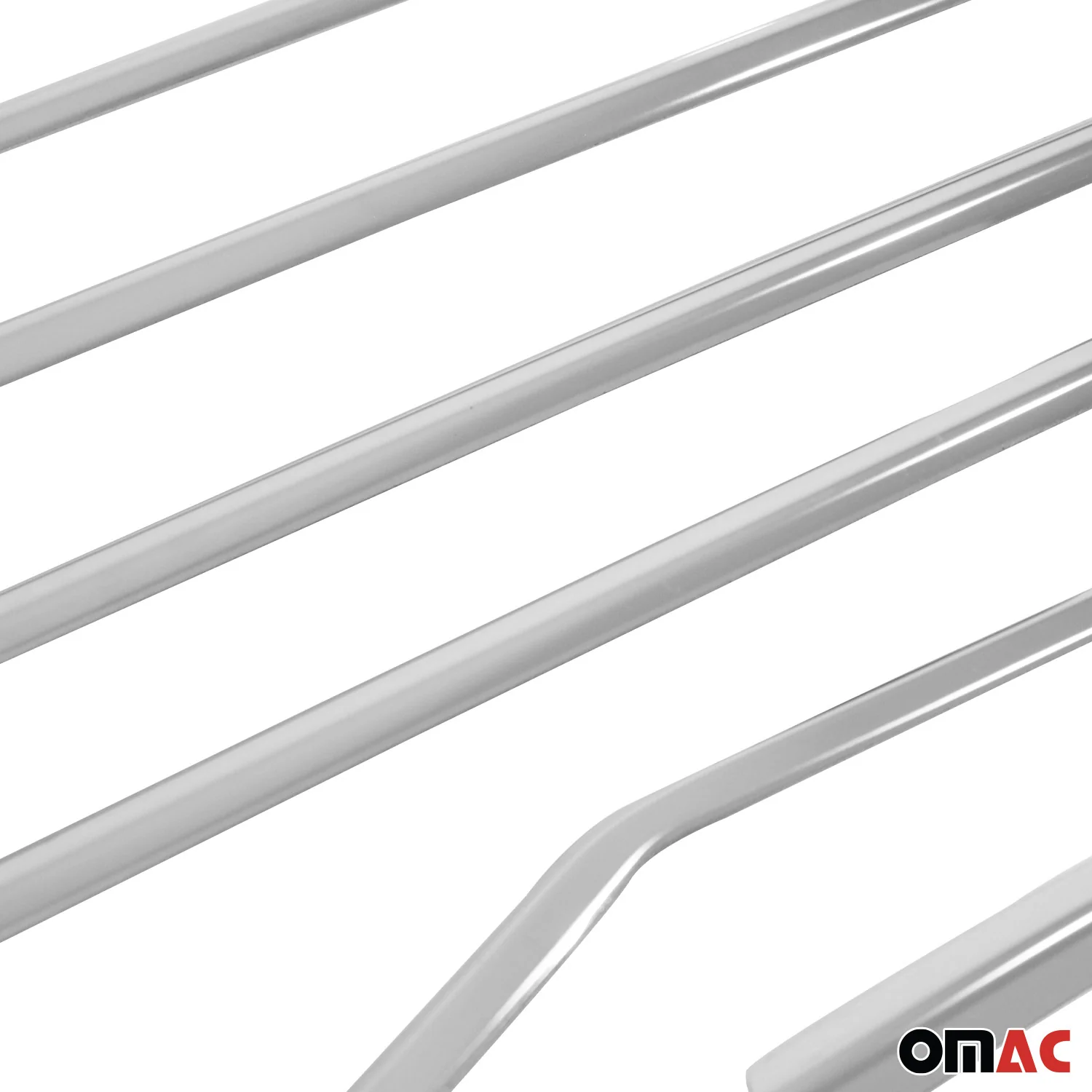 2018-2022 Honda Accord Window Molding Trim Streamer Silver 6Pcs Stainless Steel - Image 9
