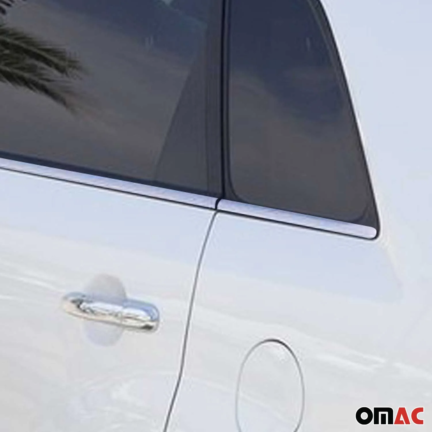 Window Molding Trim Streamer for Kia Sorento III 2014-2020 S.Steel Chrome - Image 3