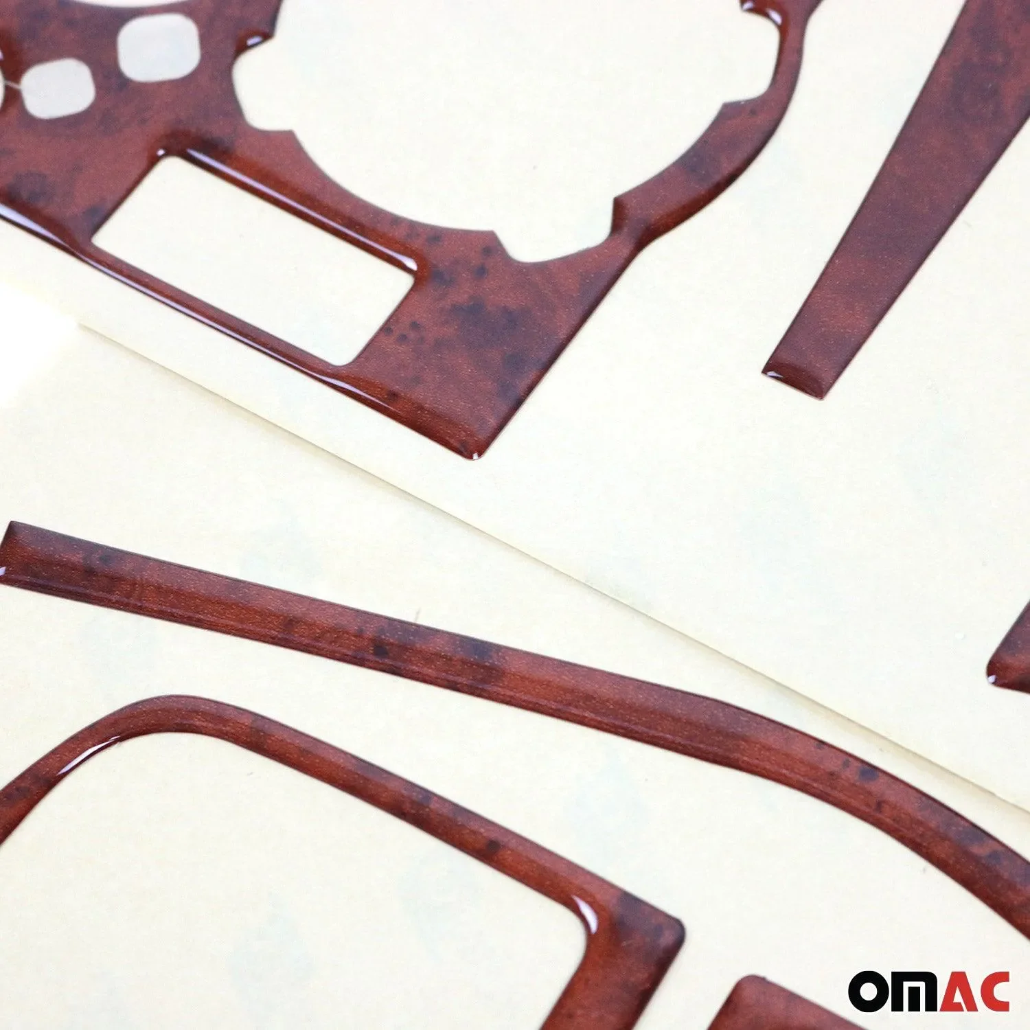 2010-2020 VW Amarok Wooden Look Dashboard Console Trim Kit 27 Pcs - Image 8